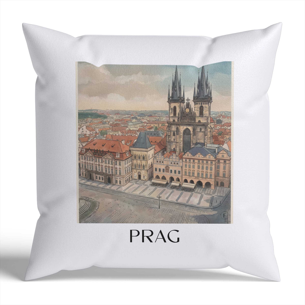 prag-tschechien-tschechien-kissenbezug-aquarell