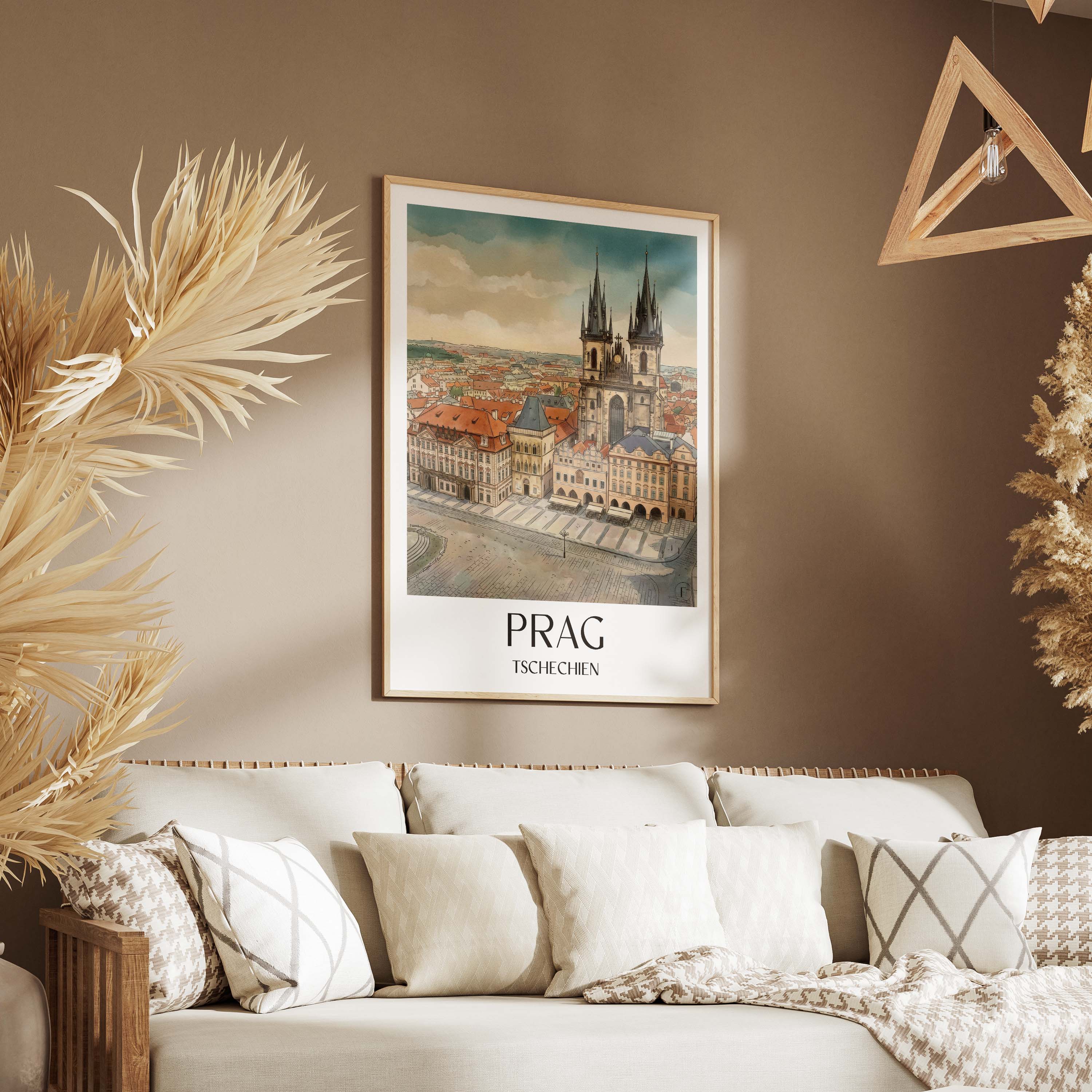 prag-tschechien-poster-aquarell