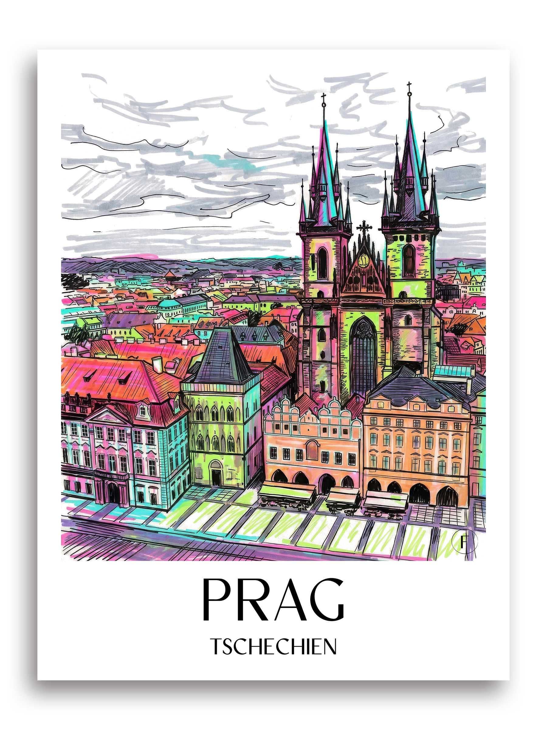 prag-tschechien-poster-graffiti