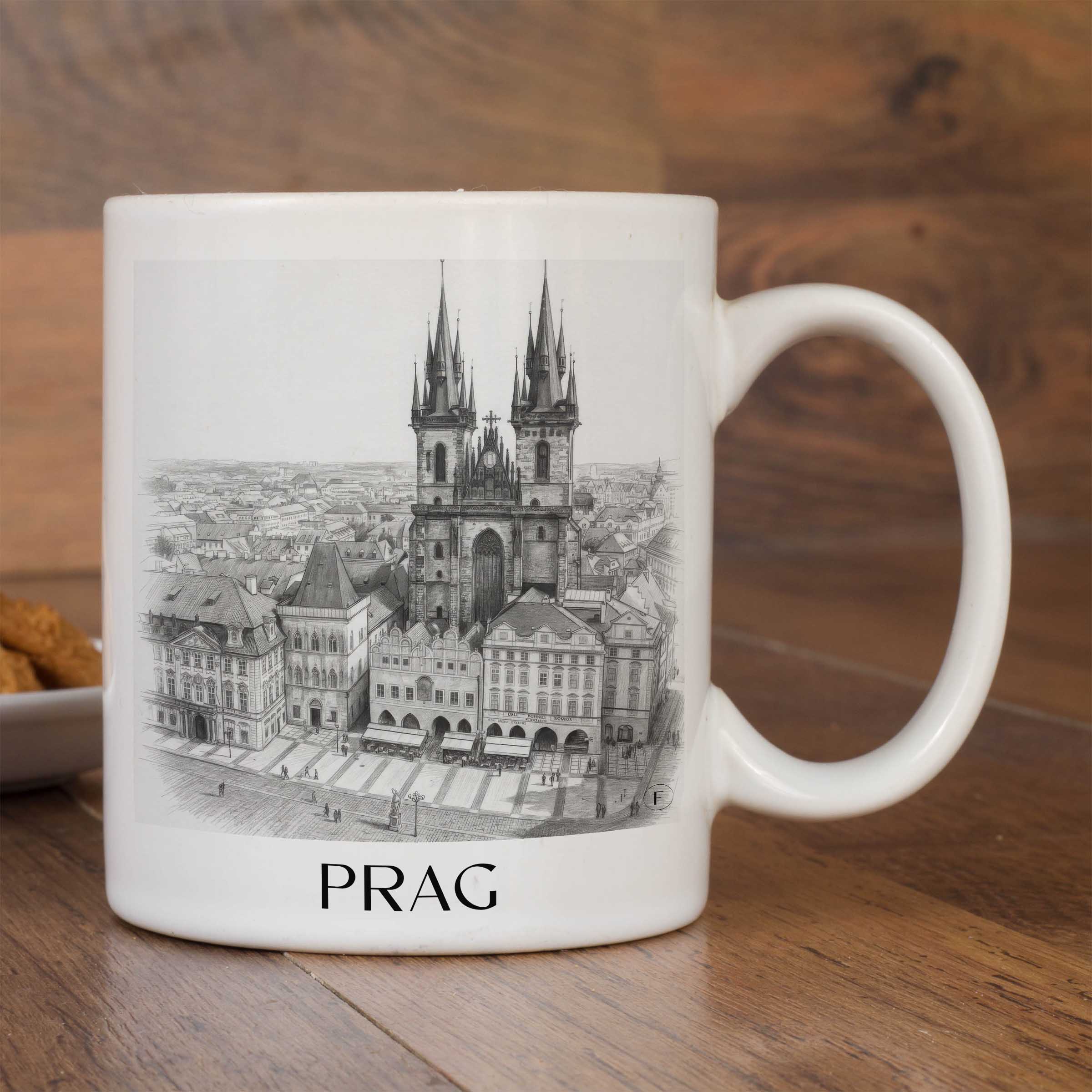 prag-tschechien-kaffeebecher-bleistift-zeichnung-drawing