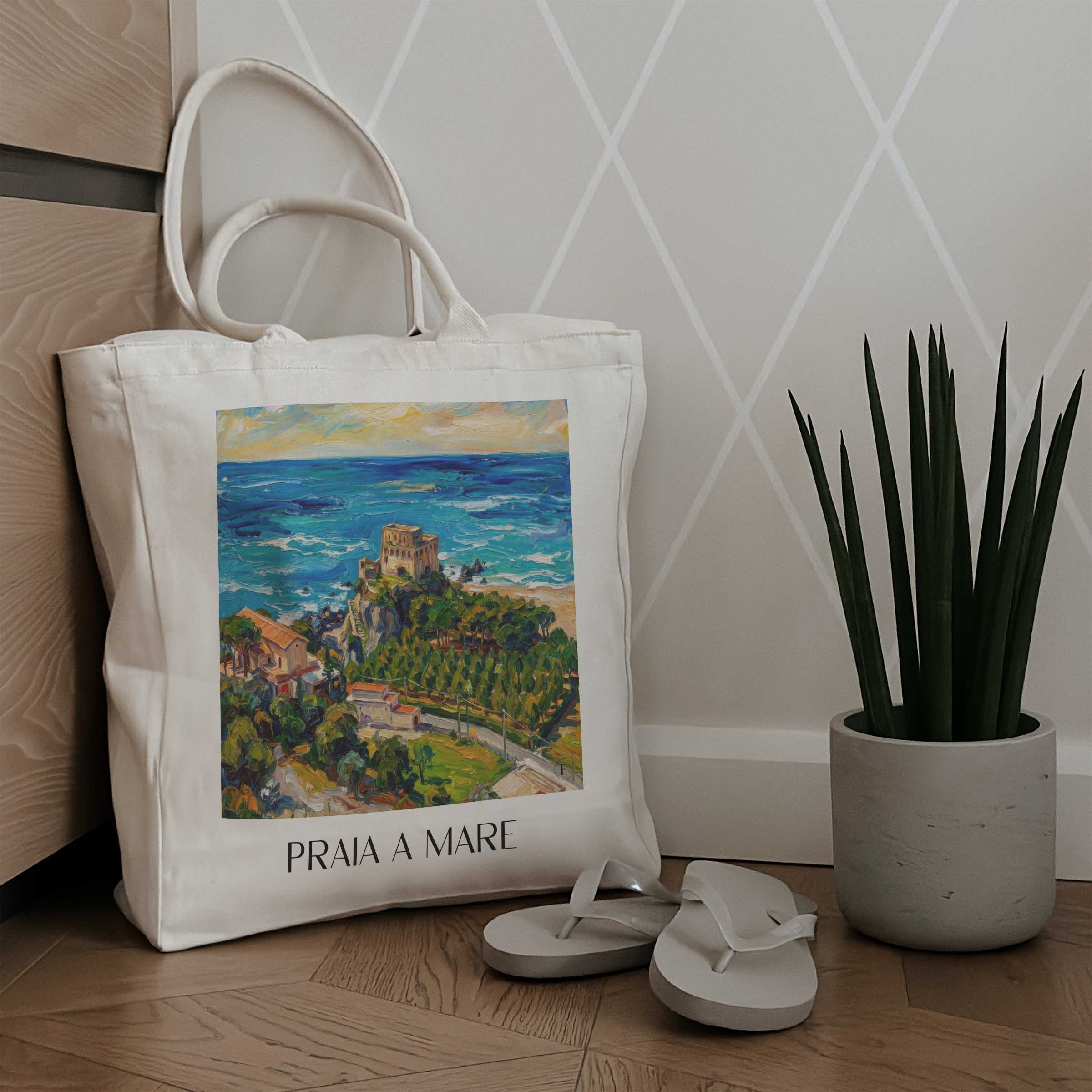 praia-a-mare-kalabrien-italien-einkaufstasche-oil-painting-oelgemaelde