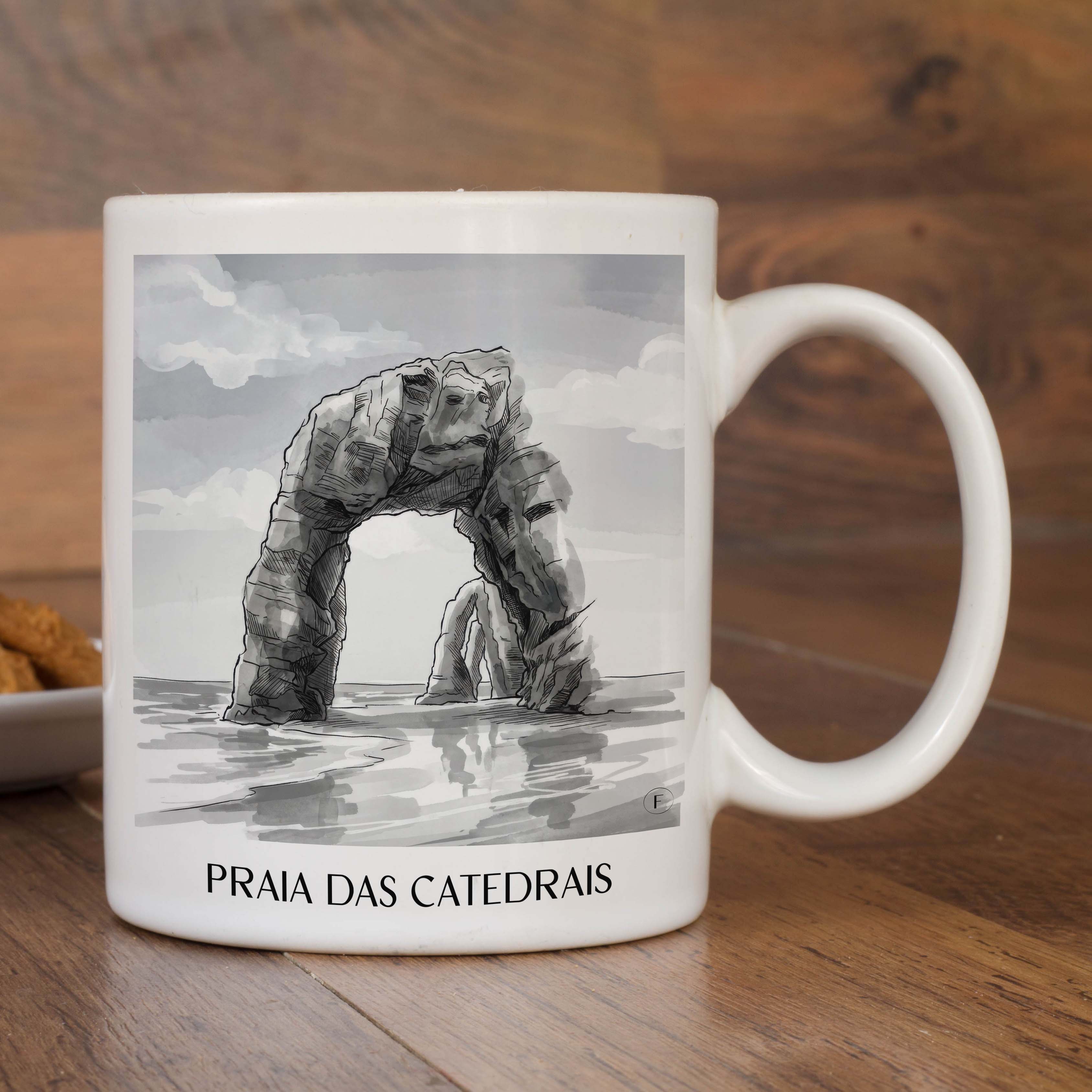 praia-das-catedrais-spanien-spanien-kaffeebecher-aquarell-schwarz-weiss