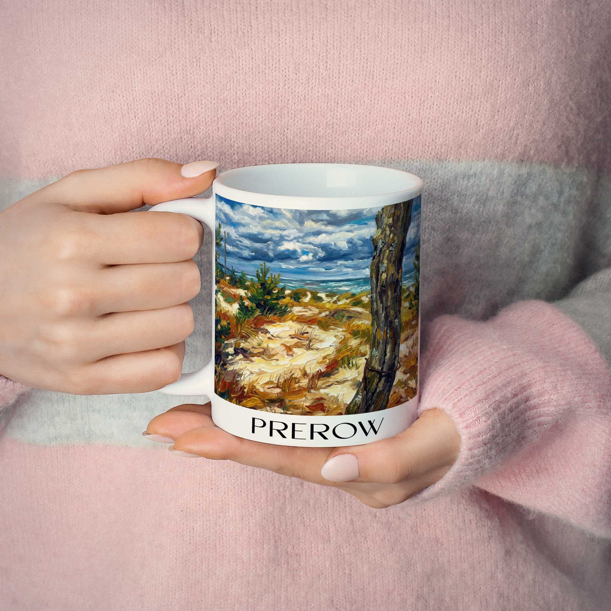 prerow-mecklenburg-vorpommern-deutschland-kaffeebecher-oil-painting-oelgemaelde