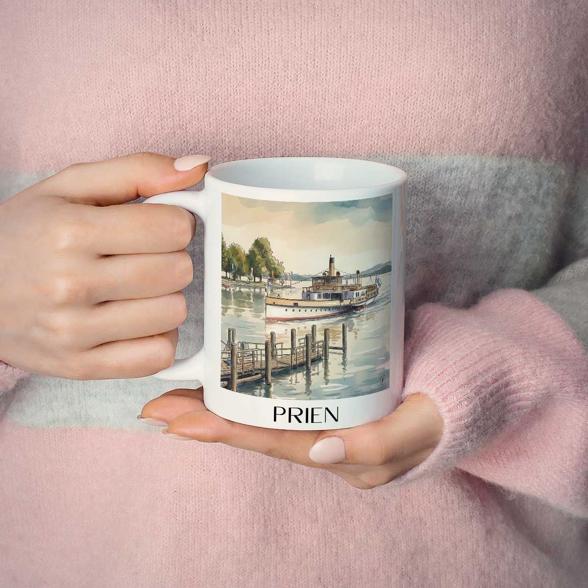 prien-chiemgau-deutschland-kaffeebecher-aquarell