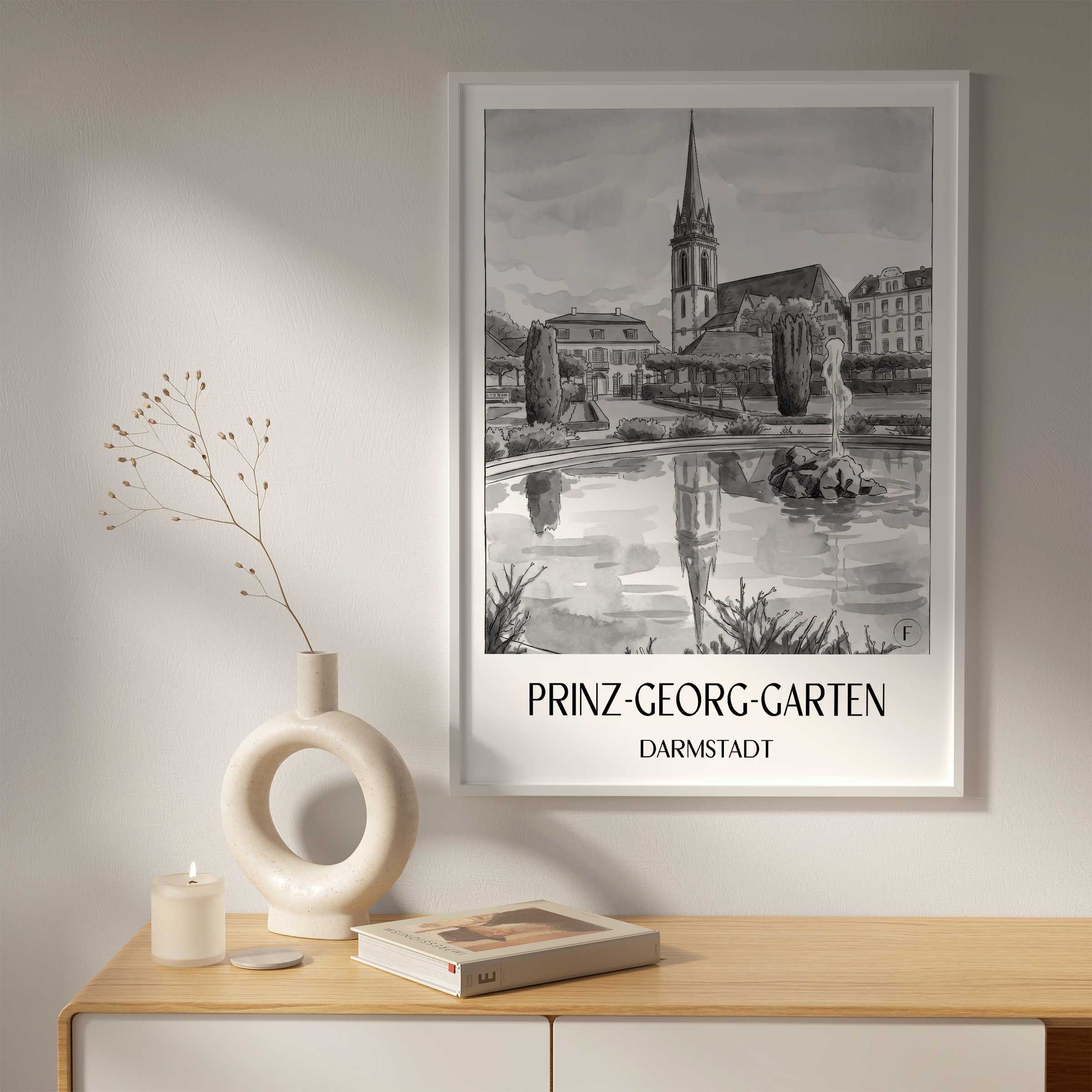 prinz-georg-garten-darmstadt-deutschland-poster-aquarell-schwarz-weiss