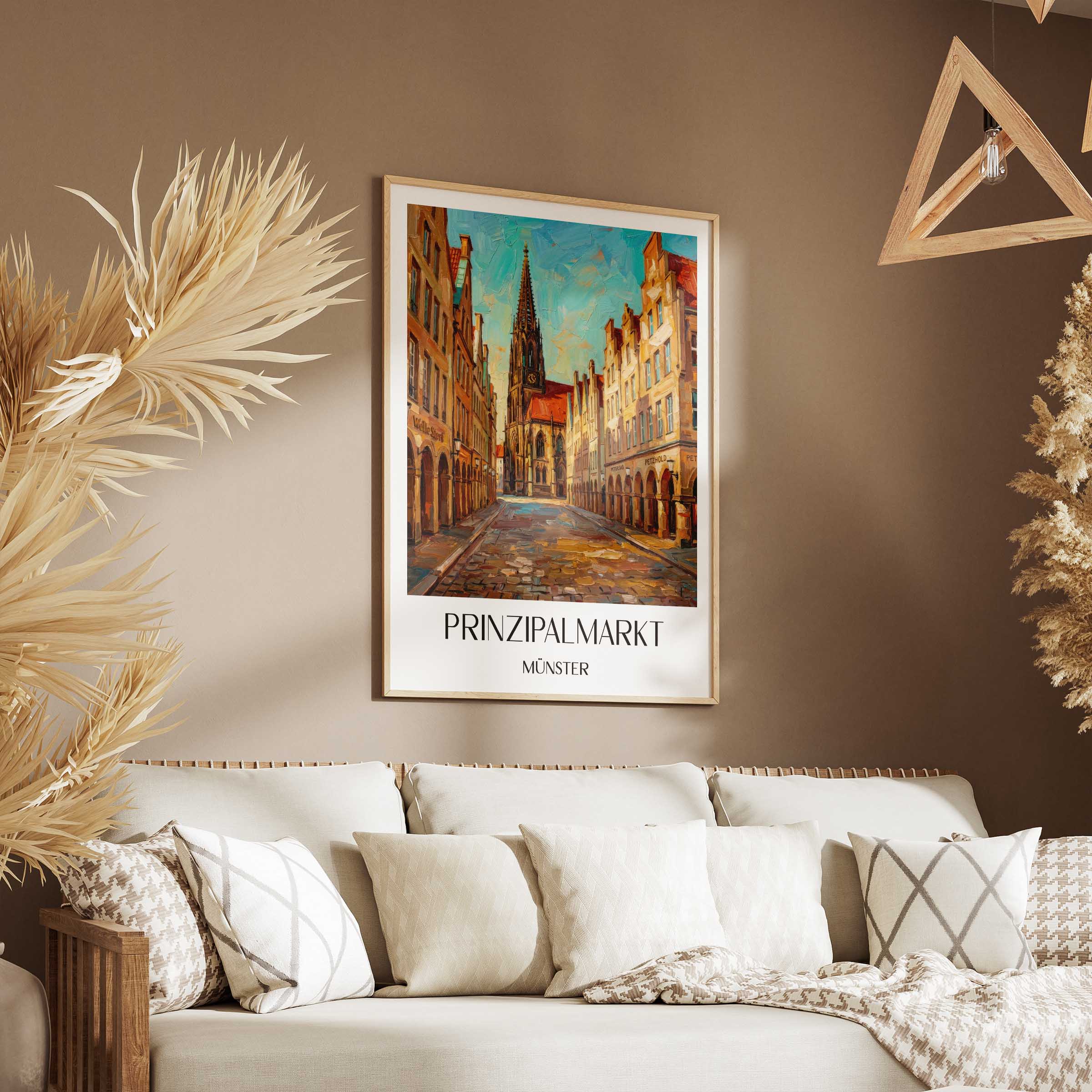 prinzipalmarkt-münster-deutschland-poster-oil-painting-oelgemaelde