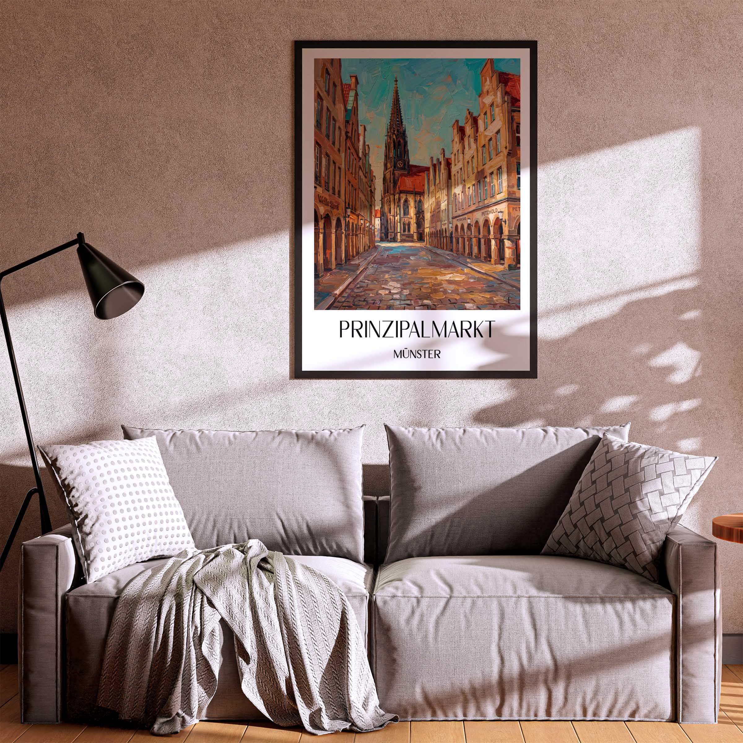prinzipalmarkt-münster-deutschland-poster-oil-painting-oelgemaelde