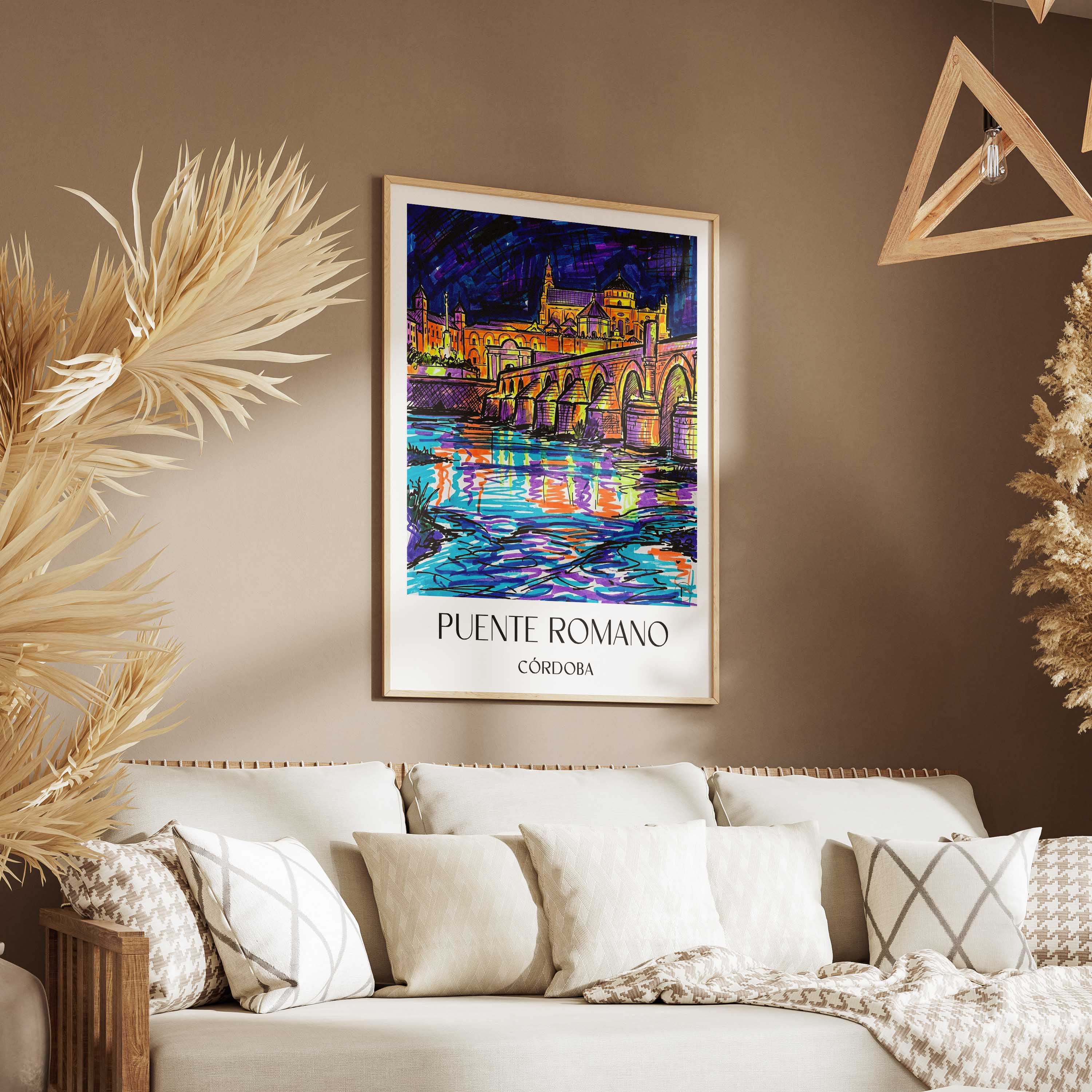 puente-romano-córdoba-spanien-poster-graffiti