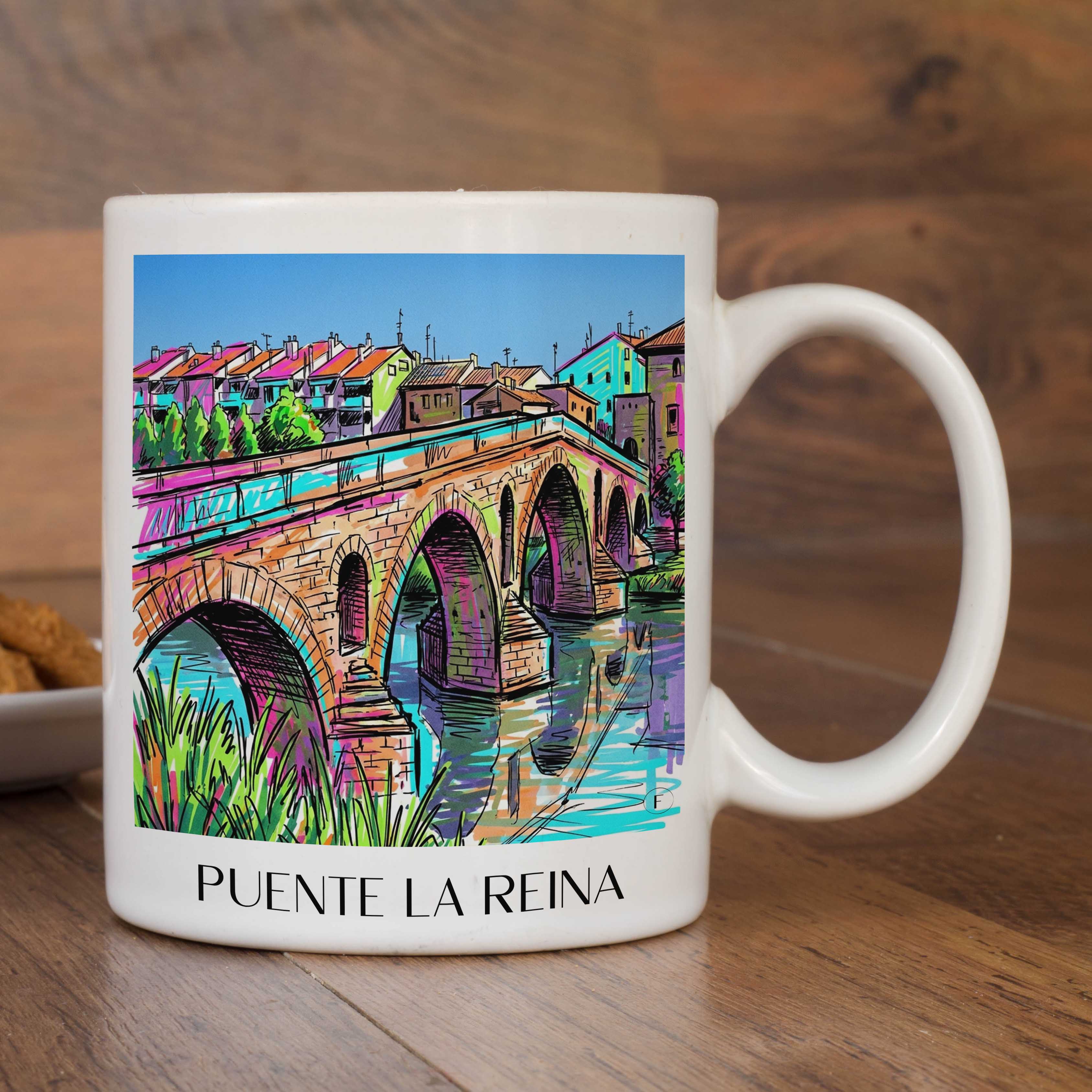 puente-la-reina-spanien-spanien-kaffeebecher-graffiti