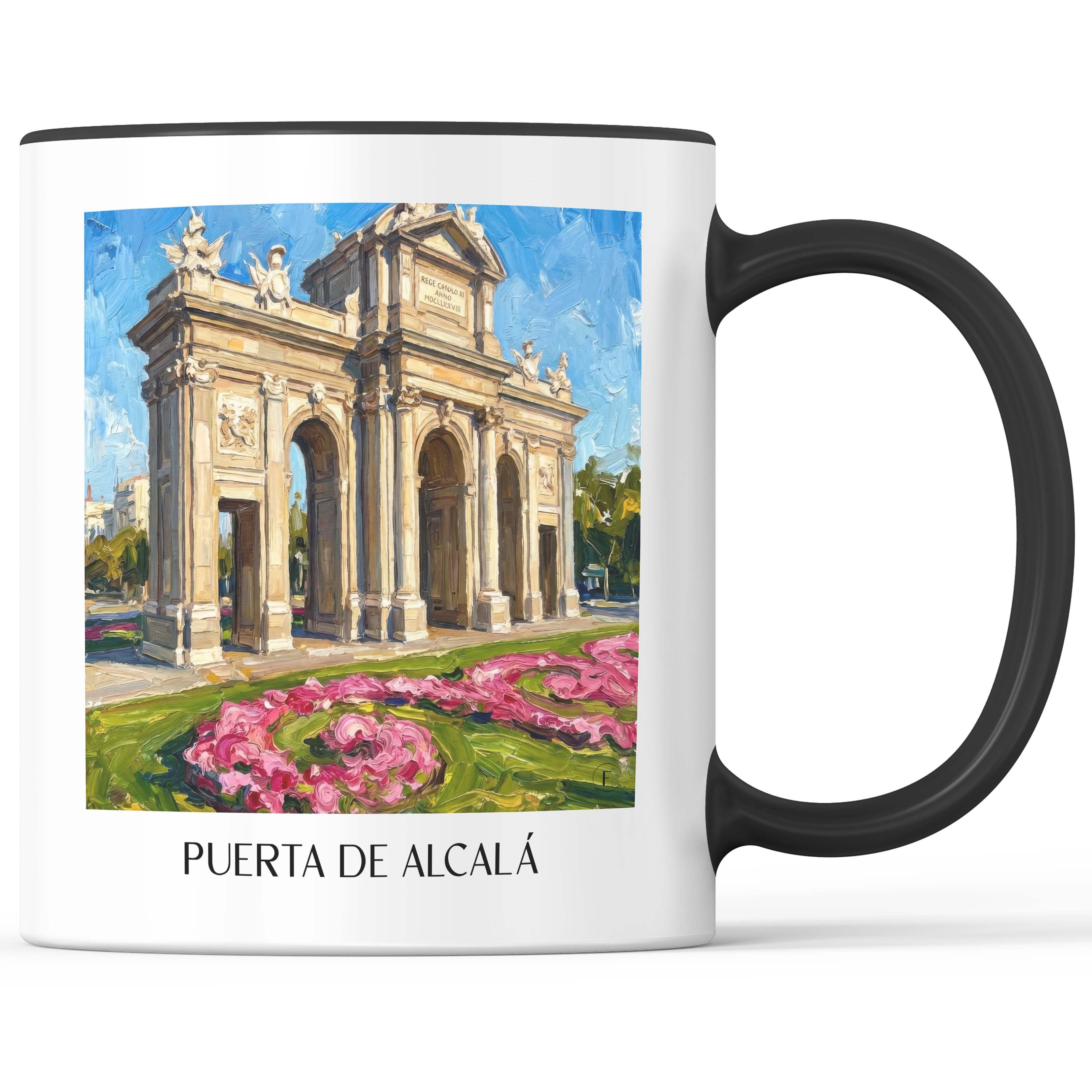 puerta-de-alcalá-madrid-spanien-kaffeebecher-oil-painting-oelgemaelde