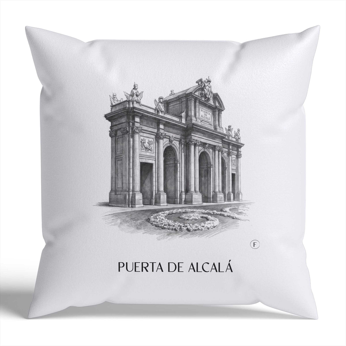 puerta-de-alcalá-madrid-spanien-kissenbezug-bleistift-zeichnung-drawing