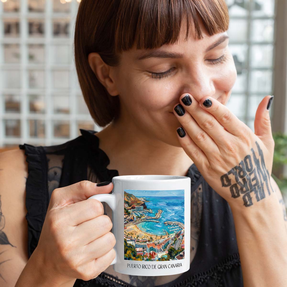 puerto-rico-gran-canaria-usa-und-spanien-kaffeebecher-oil-painting-oelgemaelde