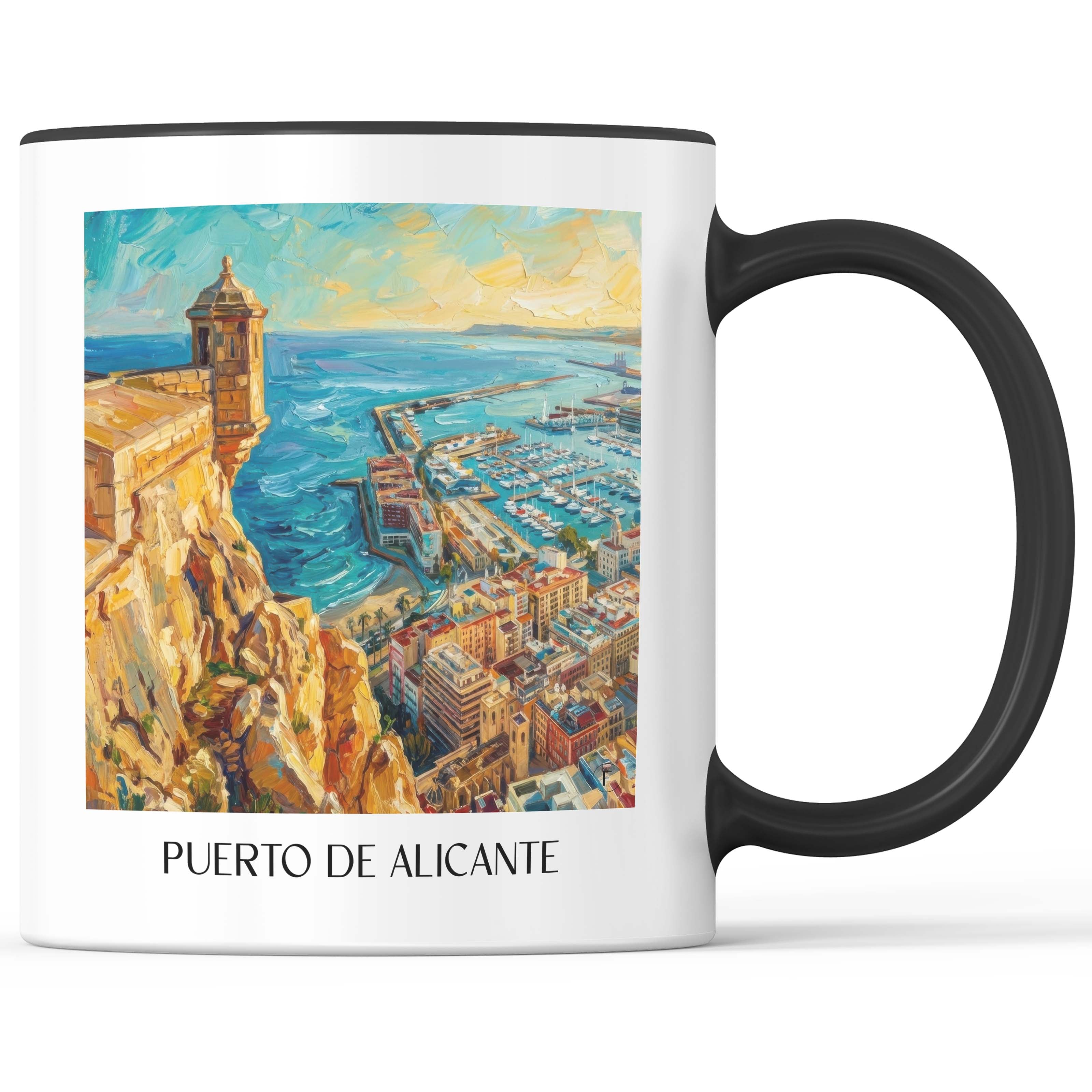 puerto-de-alicante-spanien-spanien-kaffeebecher-oil-painting-oelgemaelde