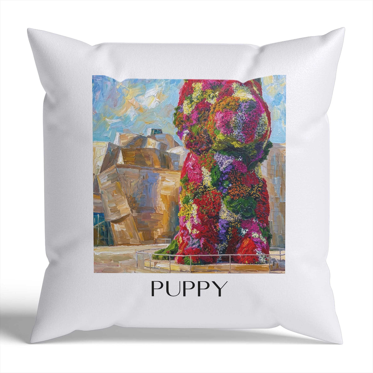 puppy-bilbao-spanien-kissenbezug-oil-painting-oelgemaelde