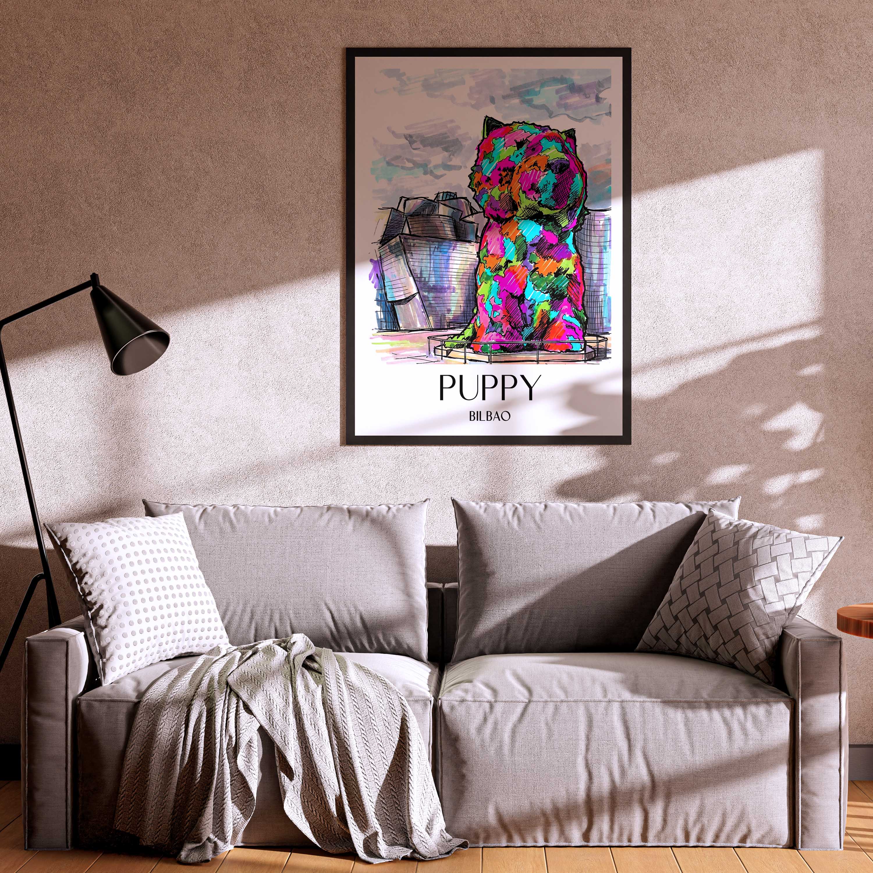 puppy-bilbao-spanien-poster-graffiti