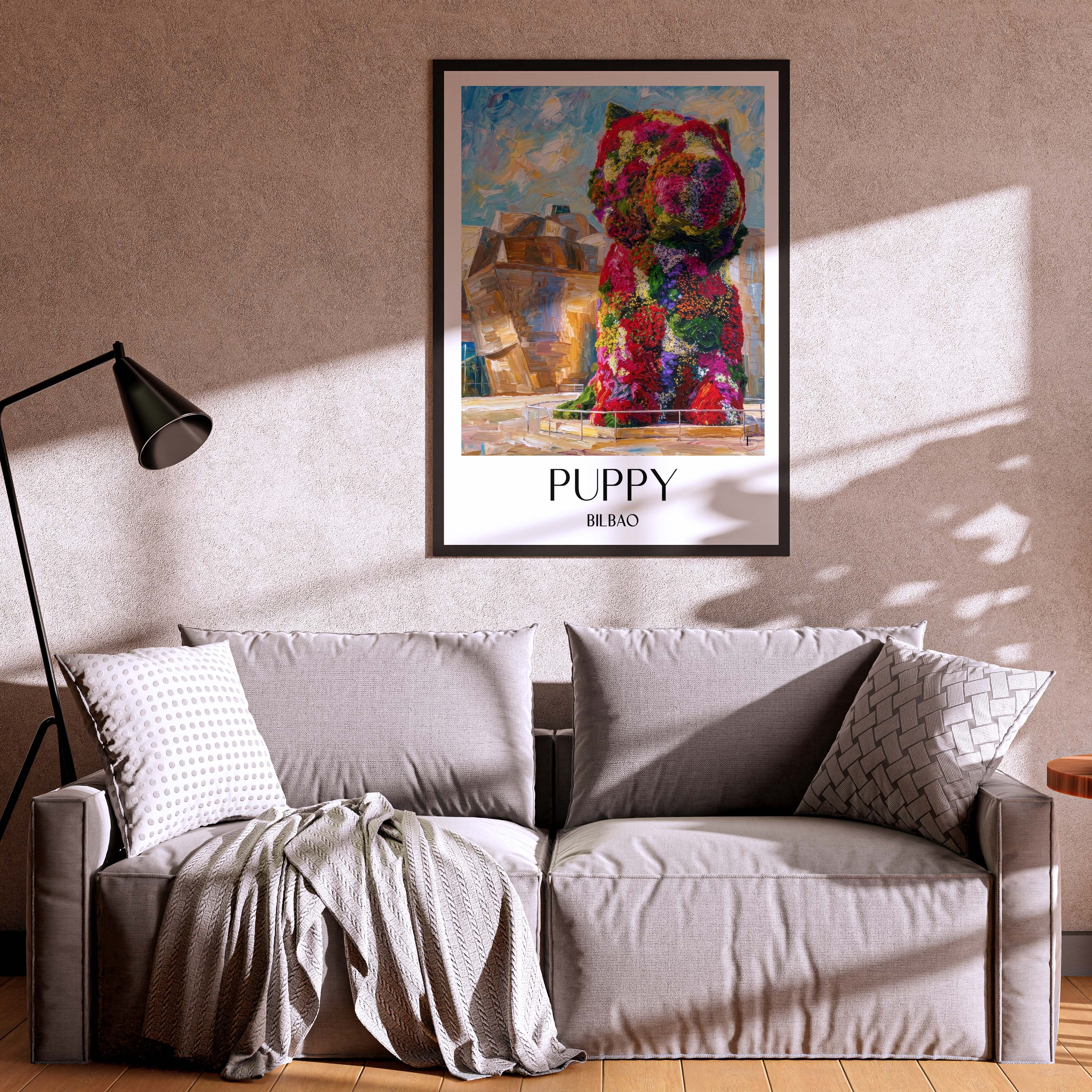 puppy-bilbao-spanien-poster-oil-painting-oelgemaelde