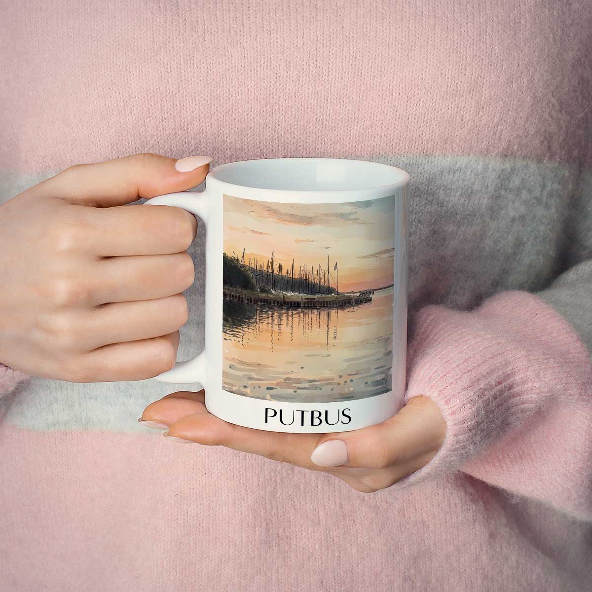putbus-rügen-deutschland-kaffeebecher-aquarell