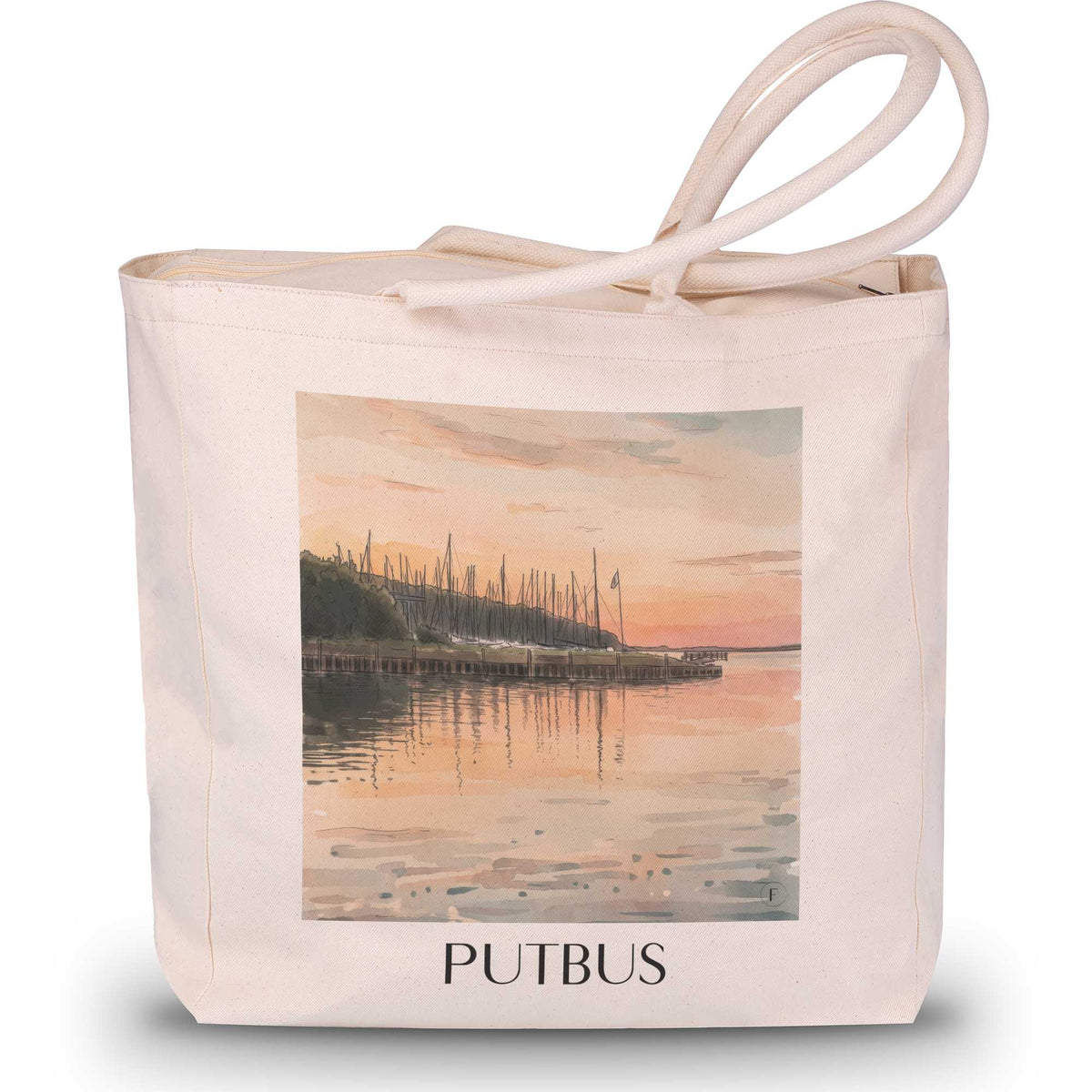 putbus-rügen-deutschland-einkaufstasche-aquarell