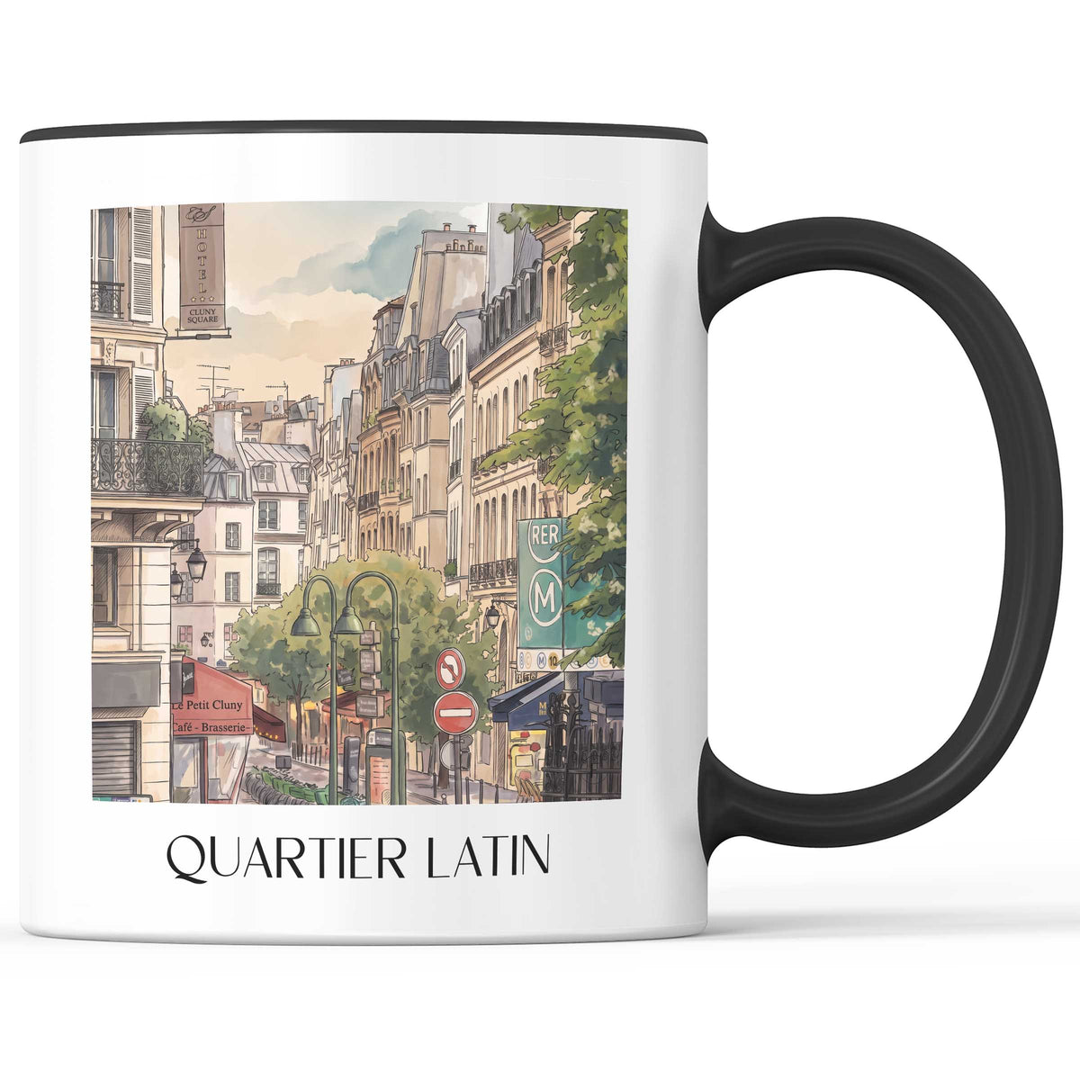 quartier-latin-paris-frankreich-kaffeebecher-aquarell