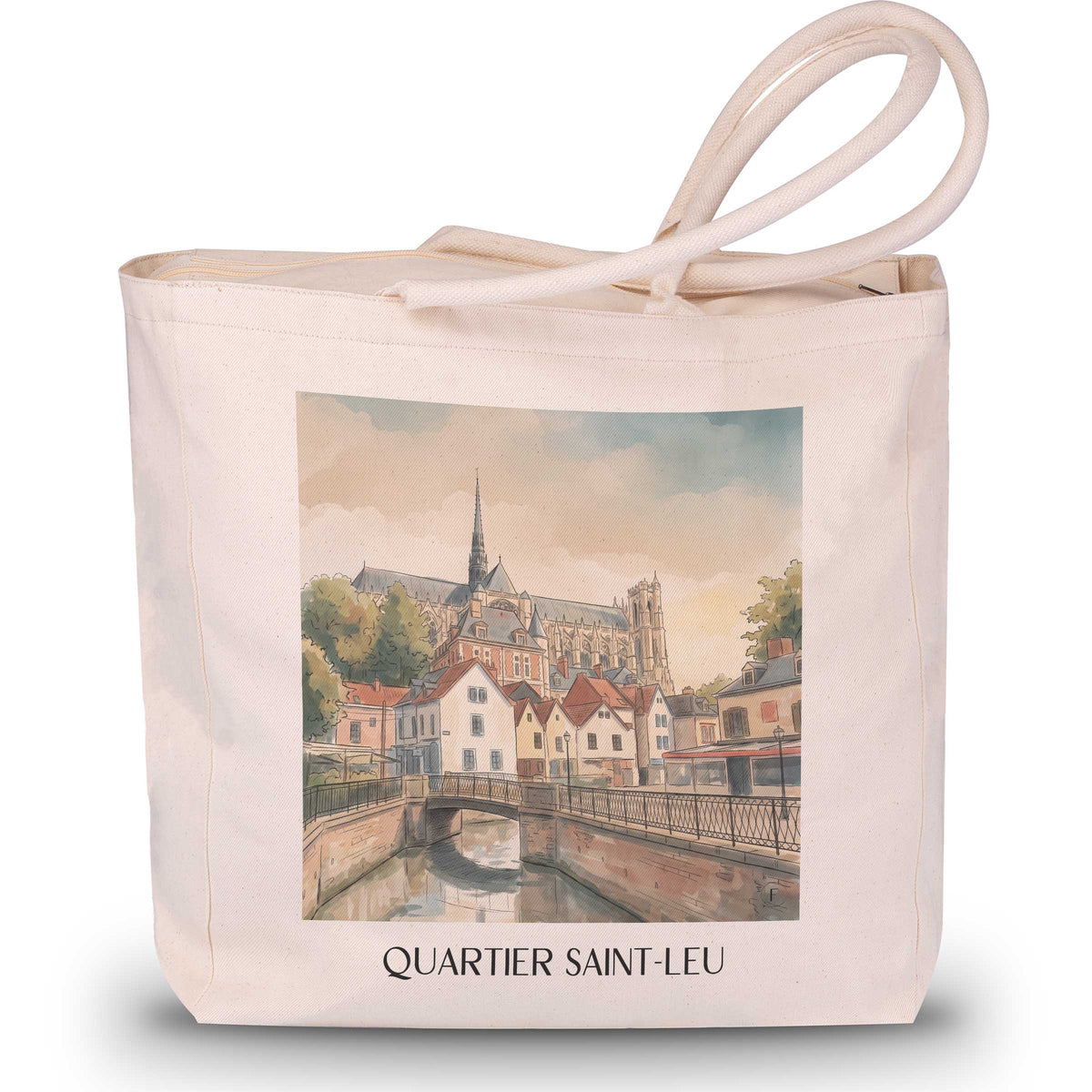 quartier-saint-leu-amiens-frankreich-einkaufstasche-aquarell