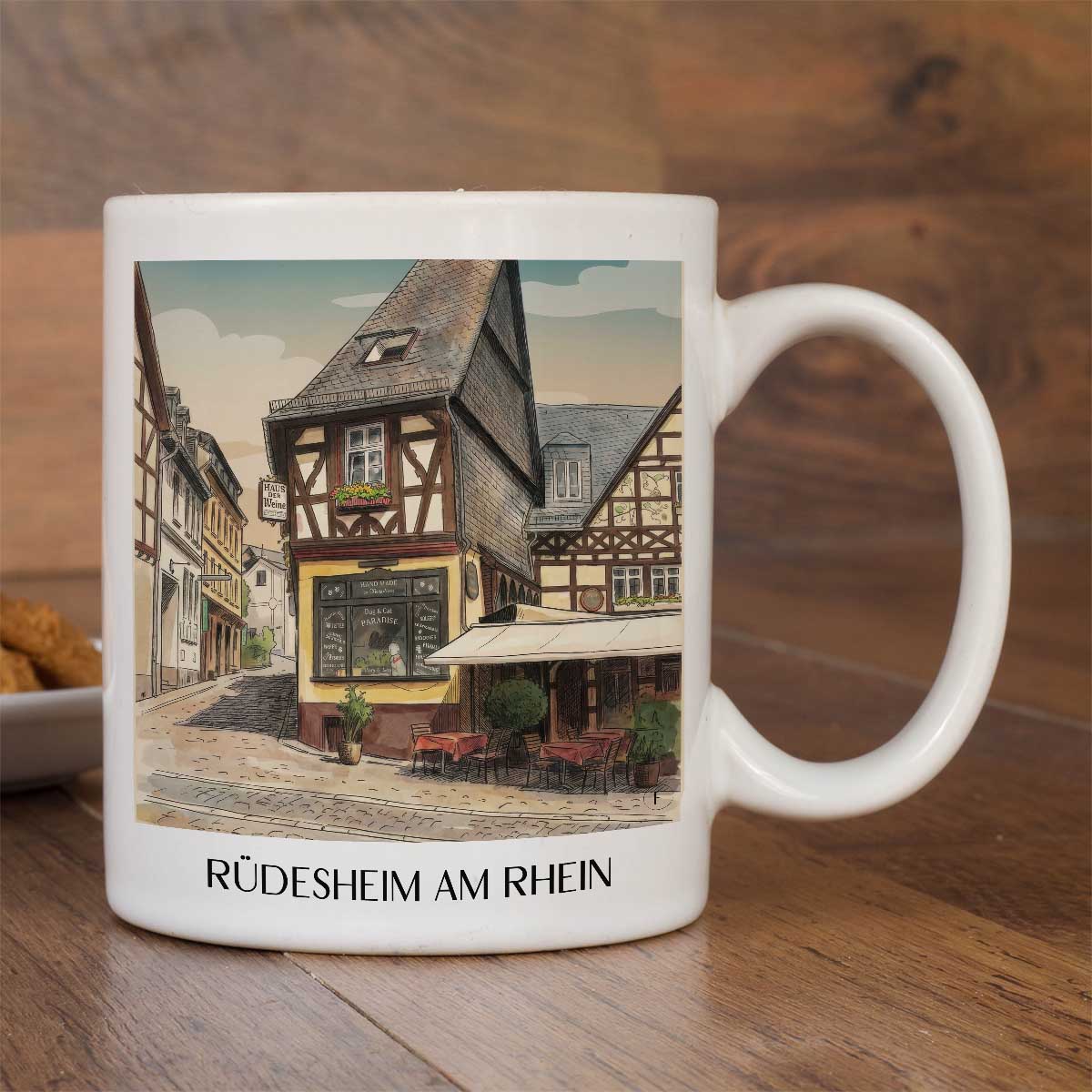 rüdesheim-am-rhein-rheingau-deutschland-kaffeebecher-aquarell