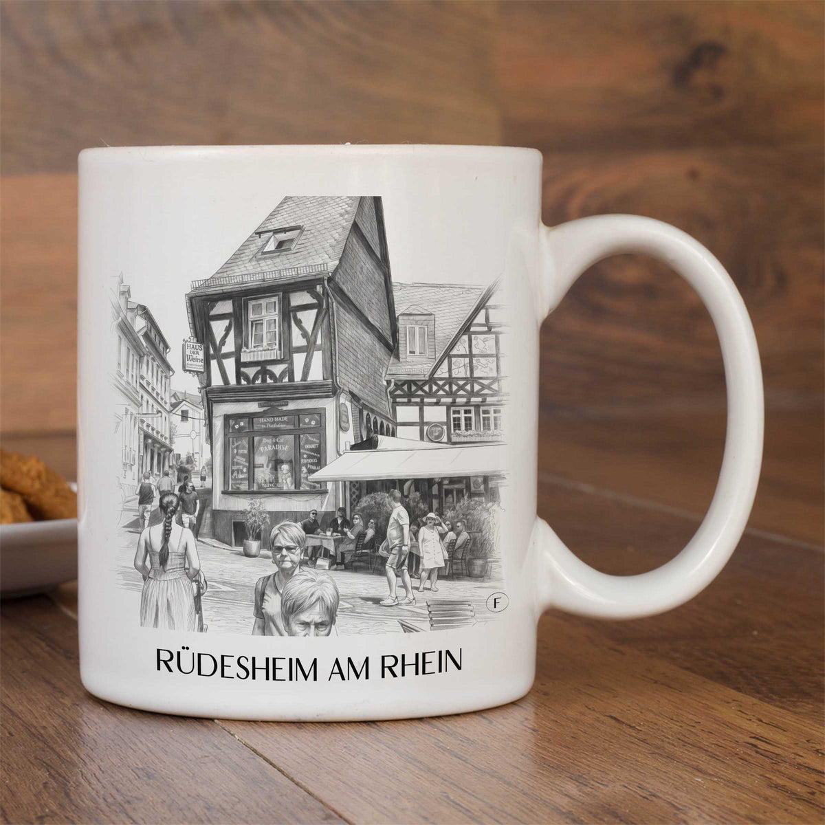 rüdesheim-am-rhein-rheingau-deutschland-kaffeebecher-bleistift-zeichnung-drawing