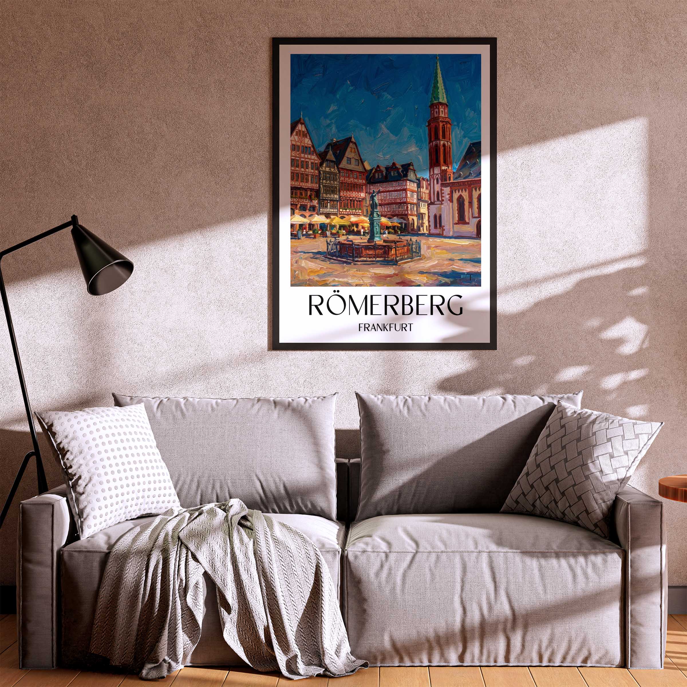 römerberg-frankfurt-deutschland-poster-oil-painting-oelgemaelde