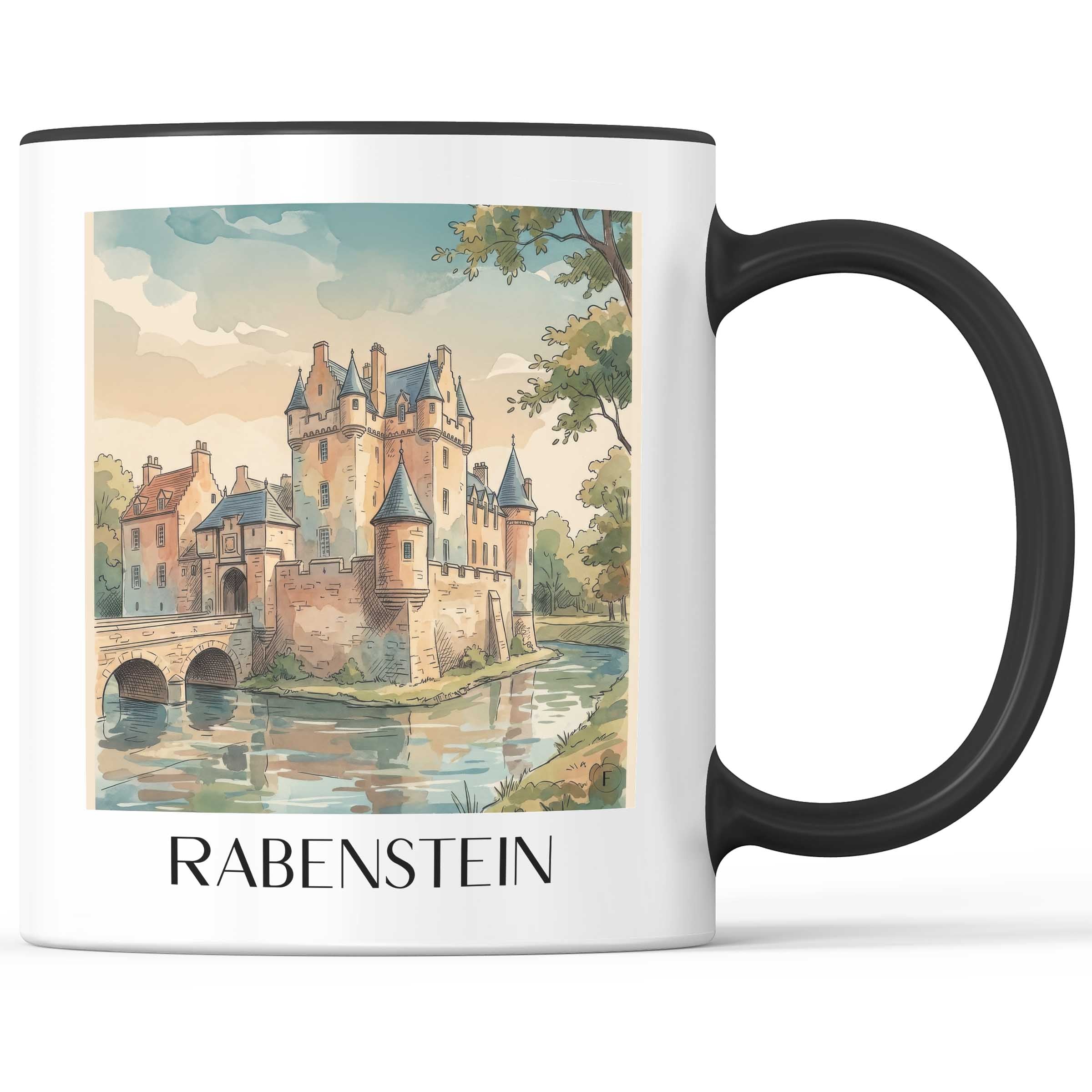 rabenstein-erzgebirge-deutschland-kaffeebecher-aquarell