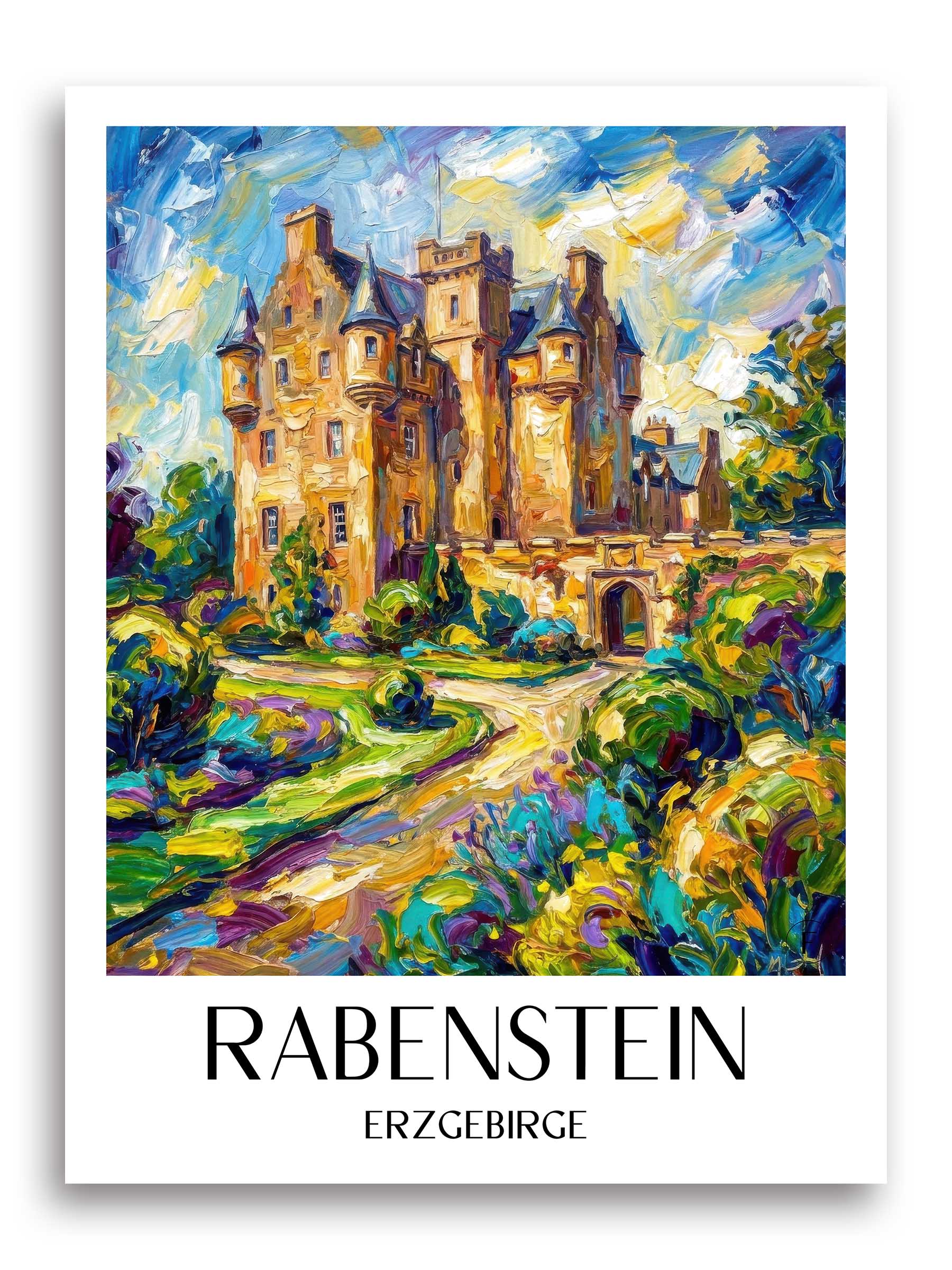 rabenstein-erzgebirge-deutschland-poster-oil-painting-oelgemaelde