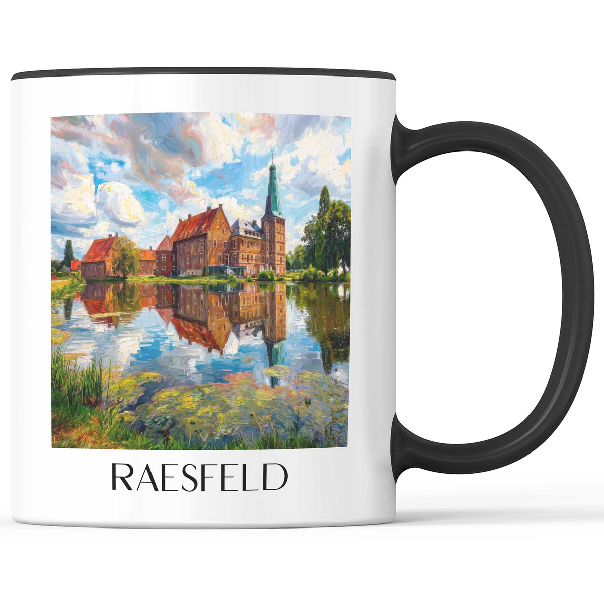 raesfeld-münsterland-deutschland-kaffeebecher-oil-painting-oelgemaelde