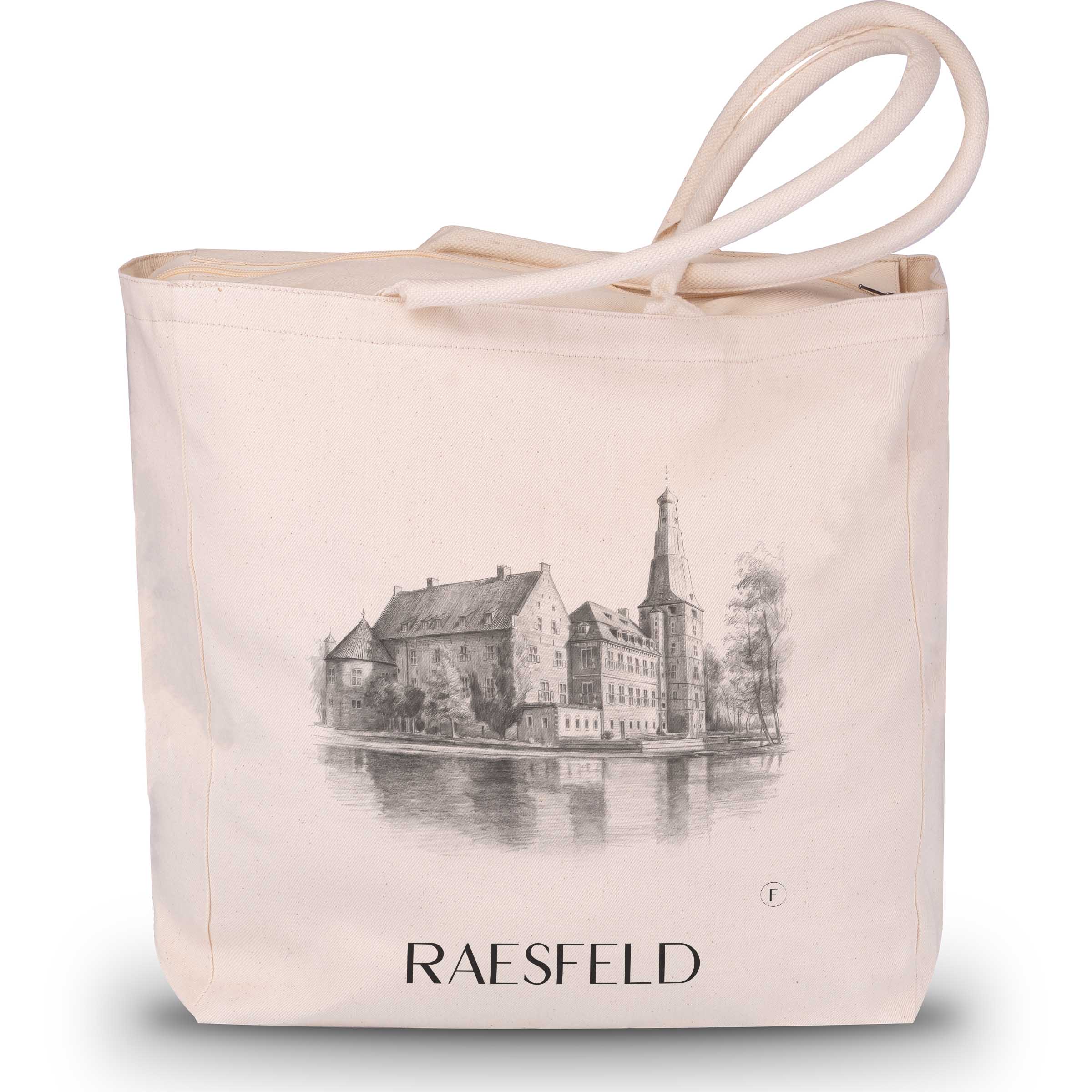 raesfeld-niederrhein-deutschland-einkaufstasche-bleistift-zeichnung-drawing
