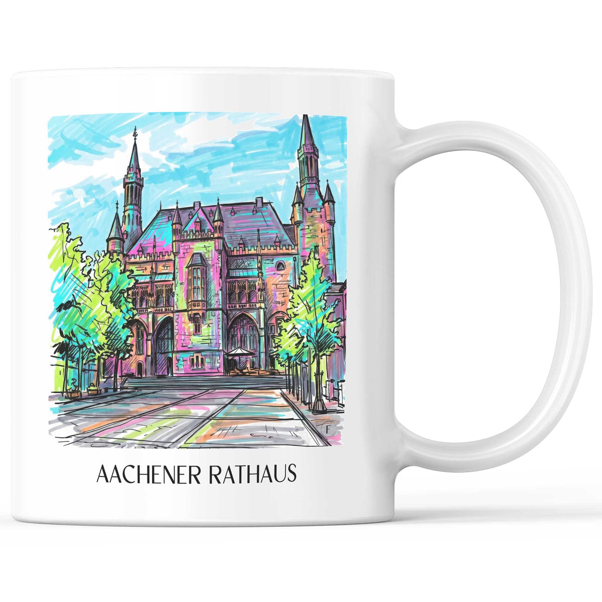 rathaus--aachen-deutschland-kaffeebecher-graffiti