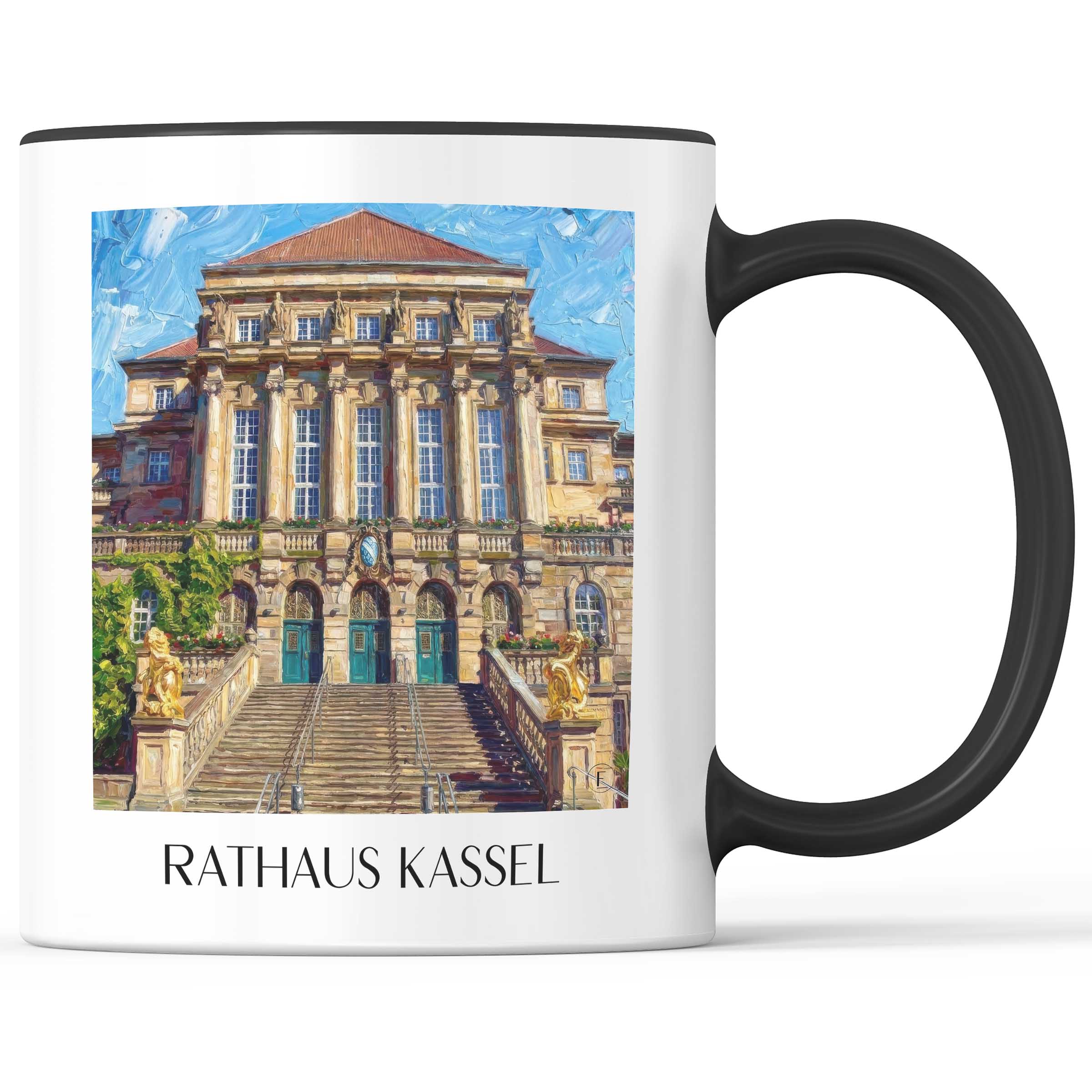 rathaus-kassel-deutschland-kaffeebecher-oil-painting-oelgemaelde
