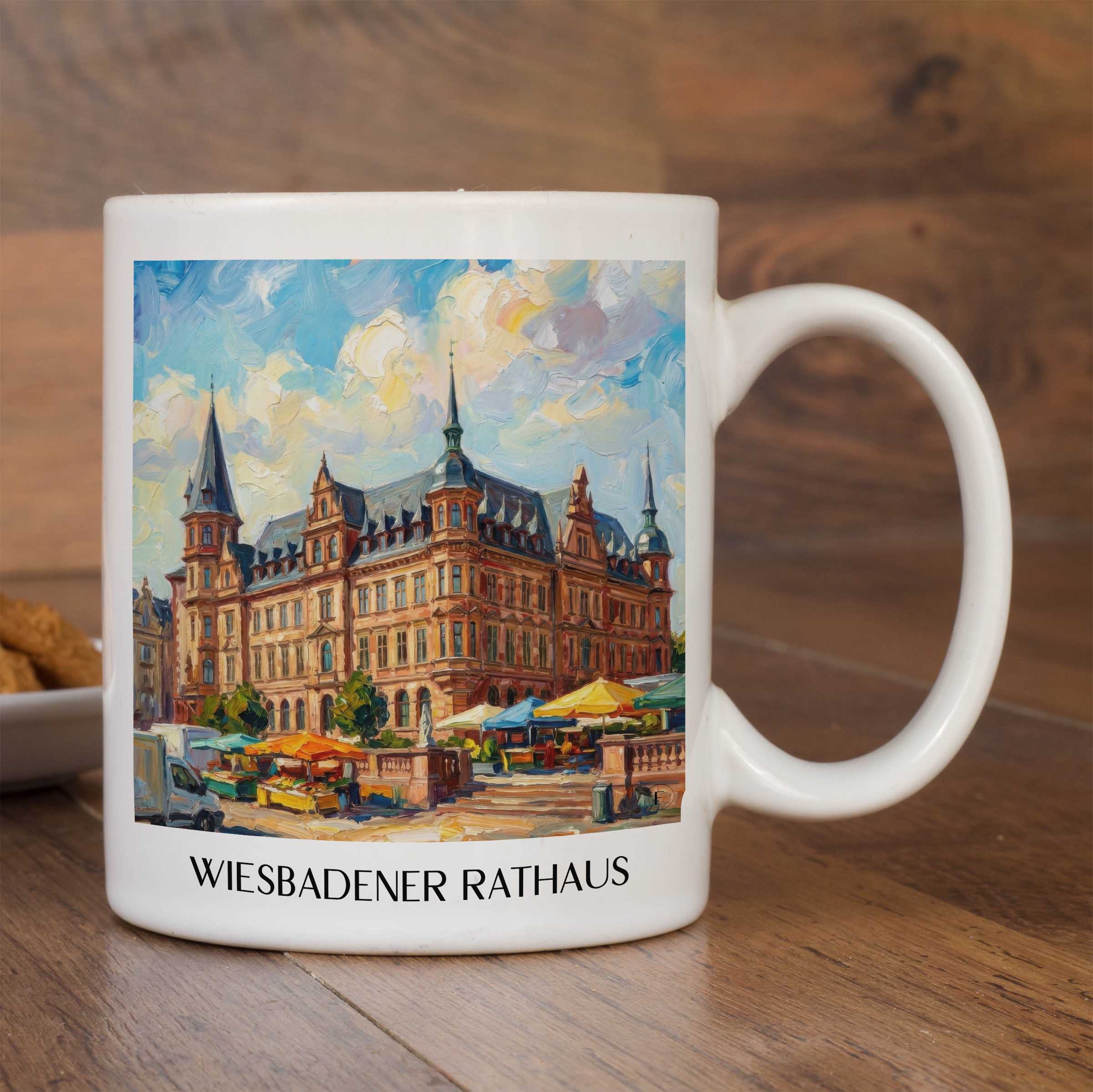 rathaus-wiesbaden-deutschland-kaffeebecher-oil-painting-oelgemaelde