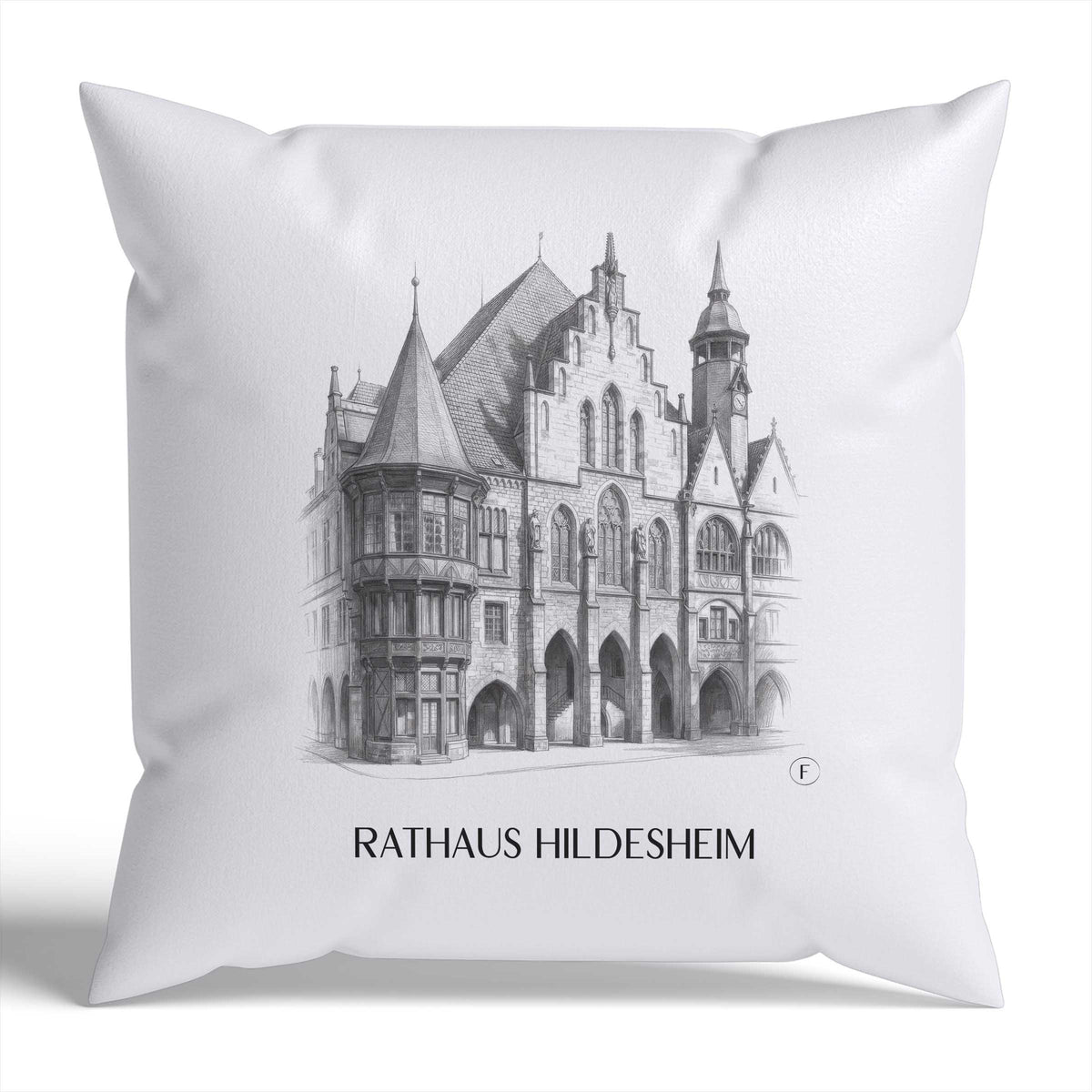 rathaus-hildesheim-deutschland-kissenbezug-bleistift-zeichnung-drawing