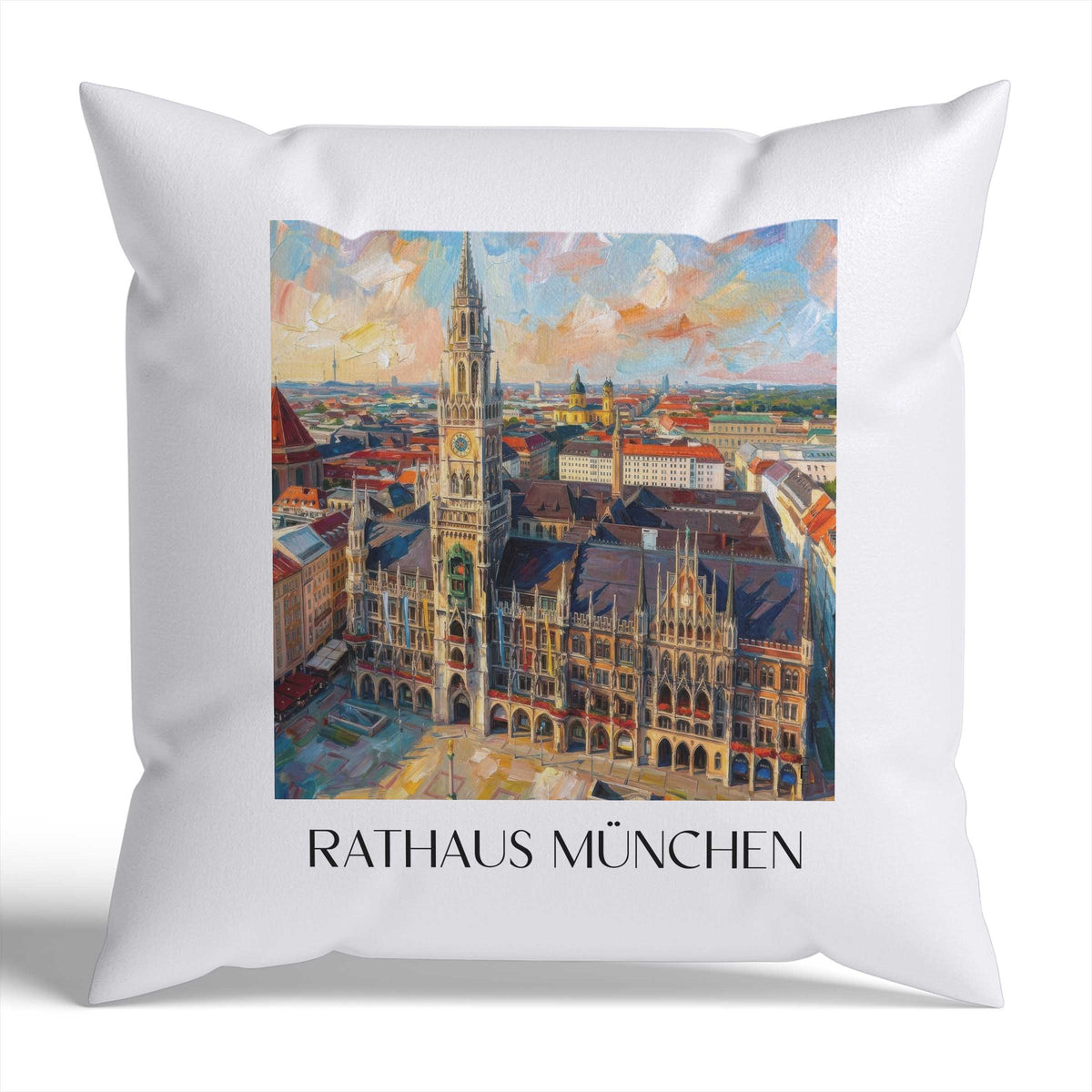 rathaus-münchen-deutschland-kissenbezug-oil-painting-oelgemaelde