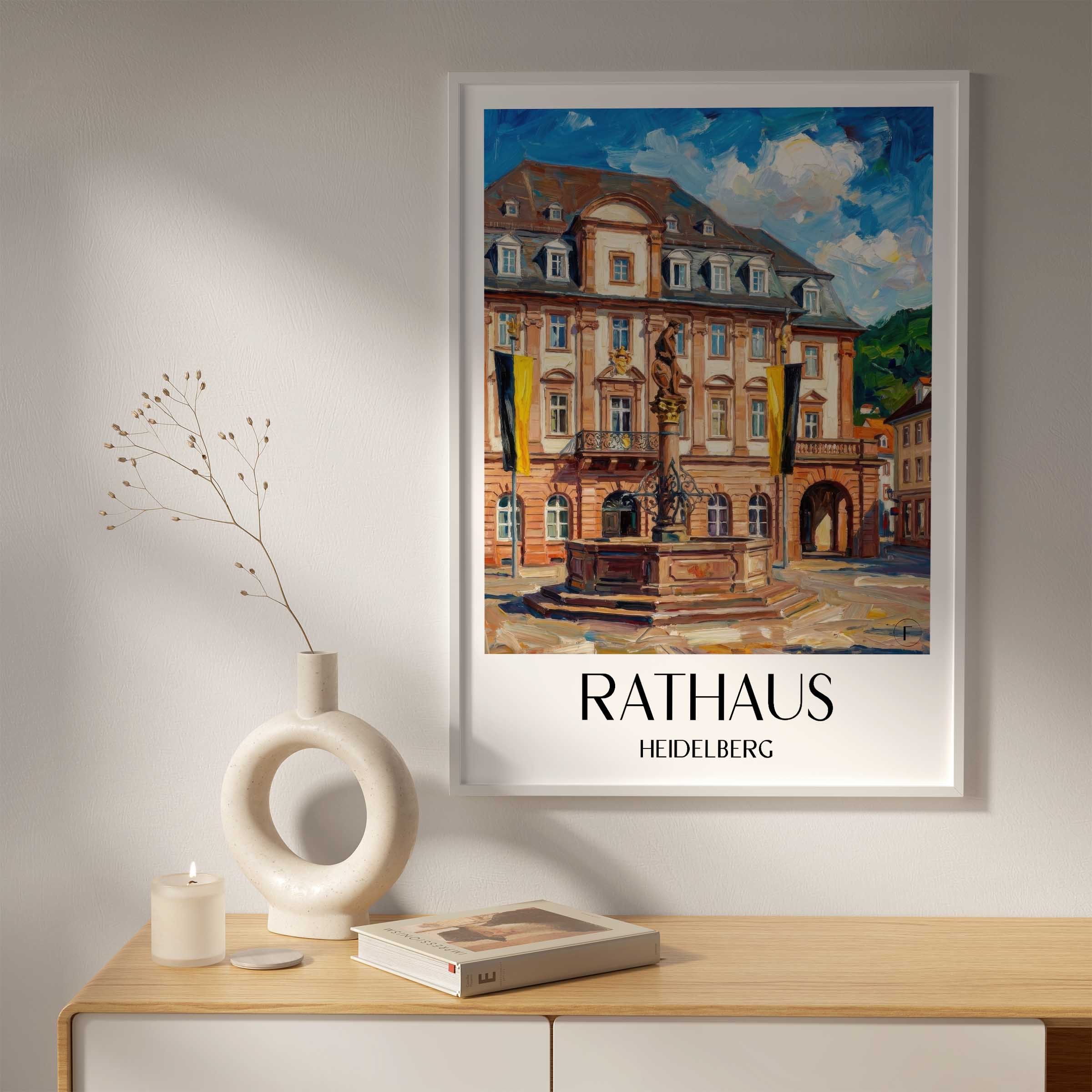 rathaus-heidelberg-deutschland-poster-oil-painting-oelgemaelde