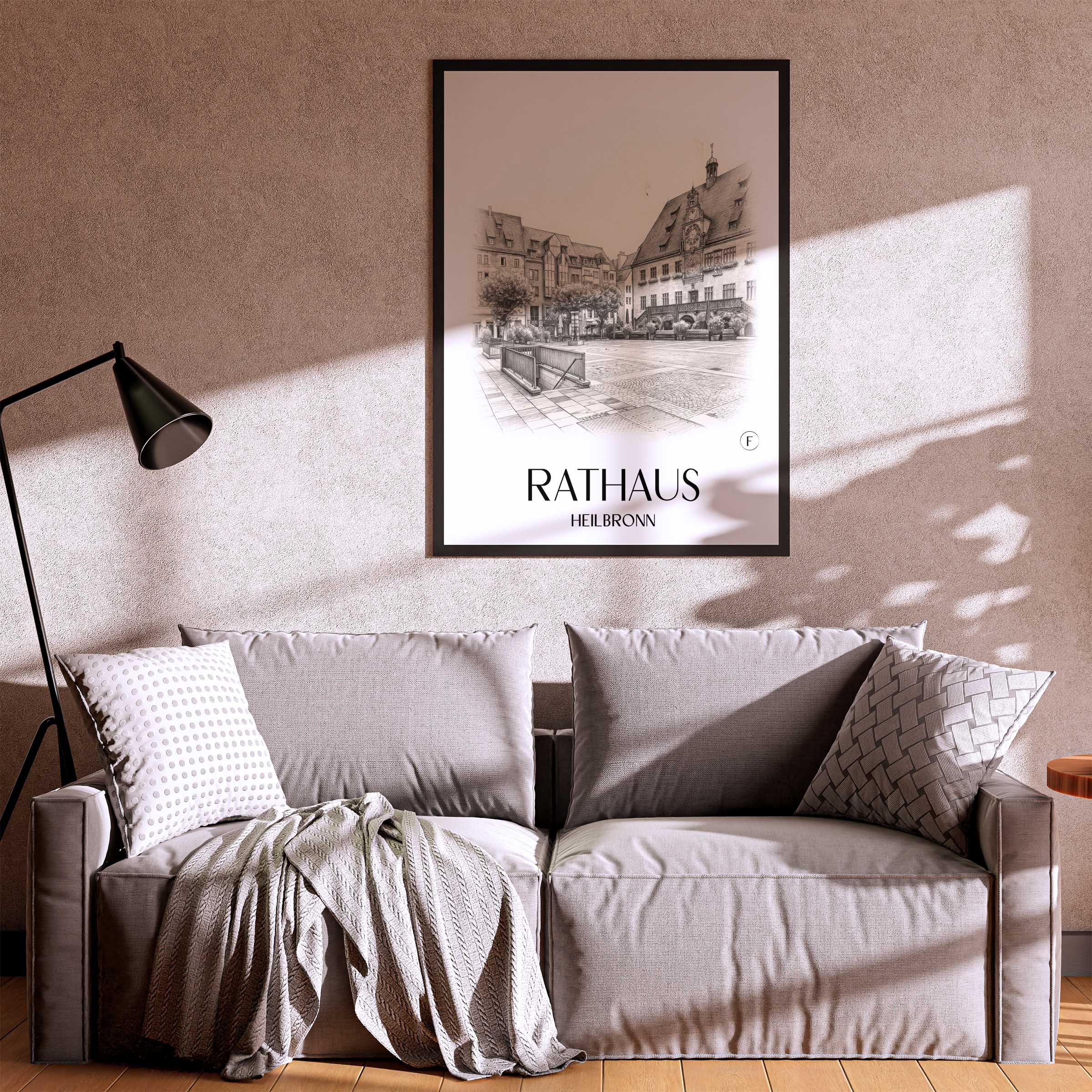 rathaus-heilbronn-deutschland-poster-bleistift-zeichnung-drawing