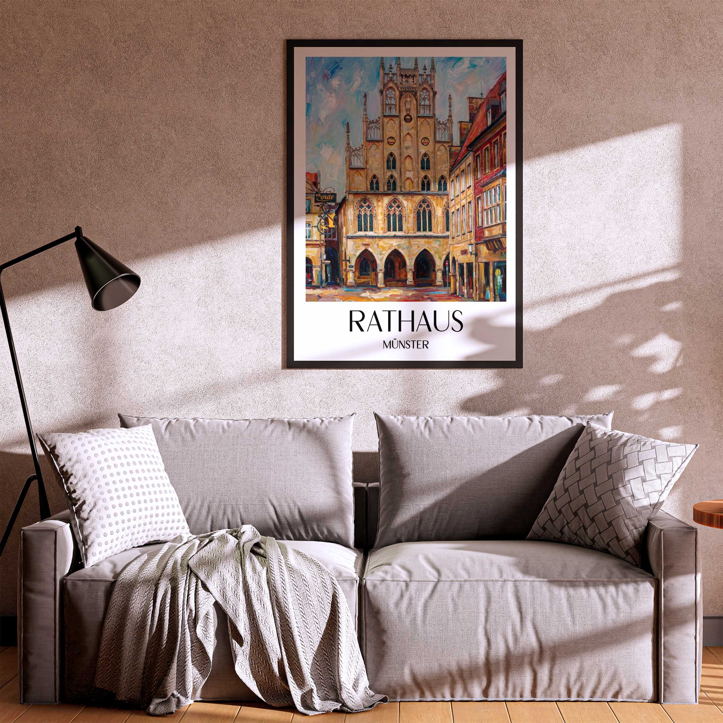 rathaus-münster-deutschland-poster-oil-painting-oelgemaelde