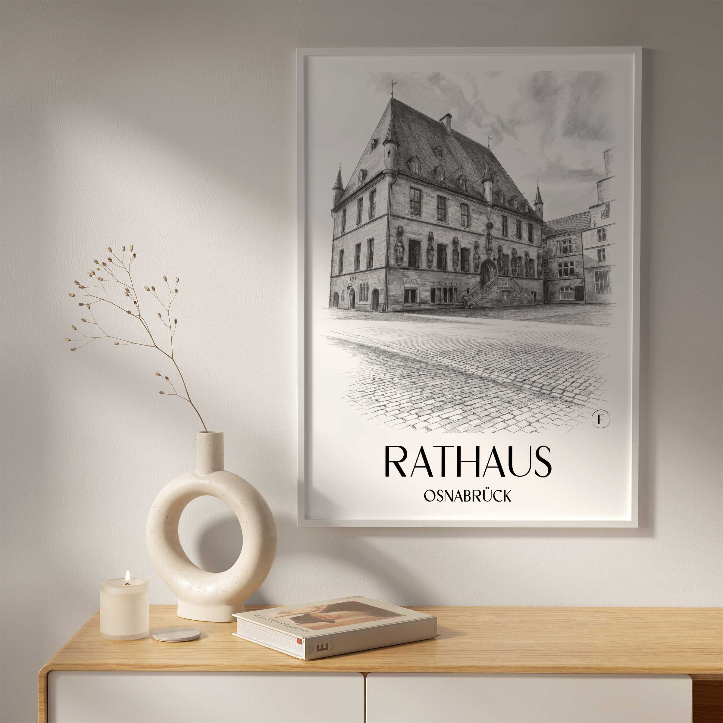 rathaus-osnabrück-deutschland-poster-bleistift-zeichnung-drawing