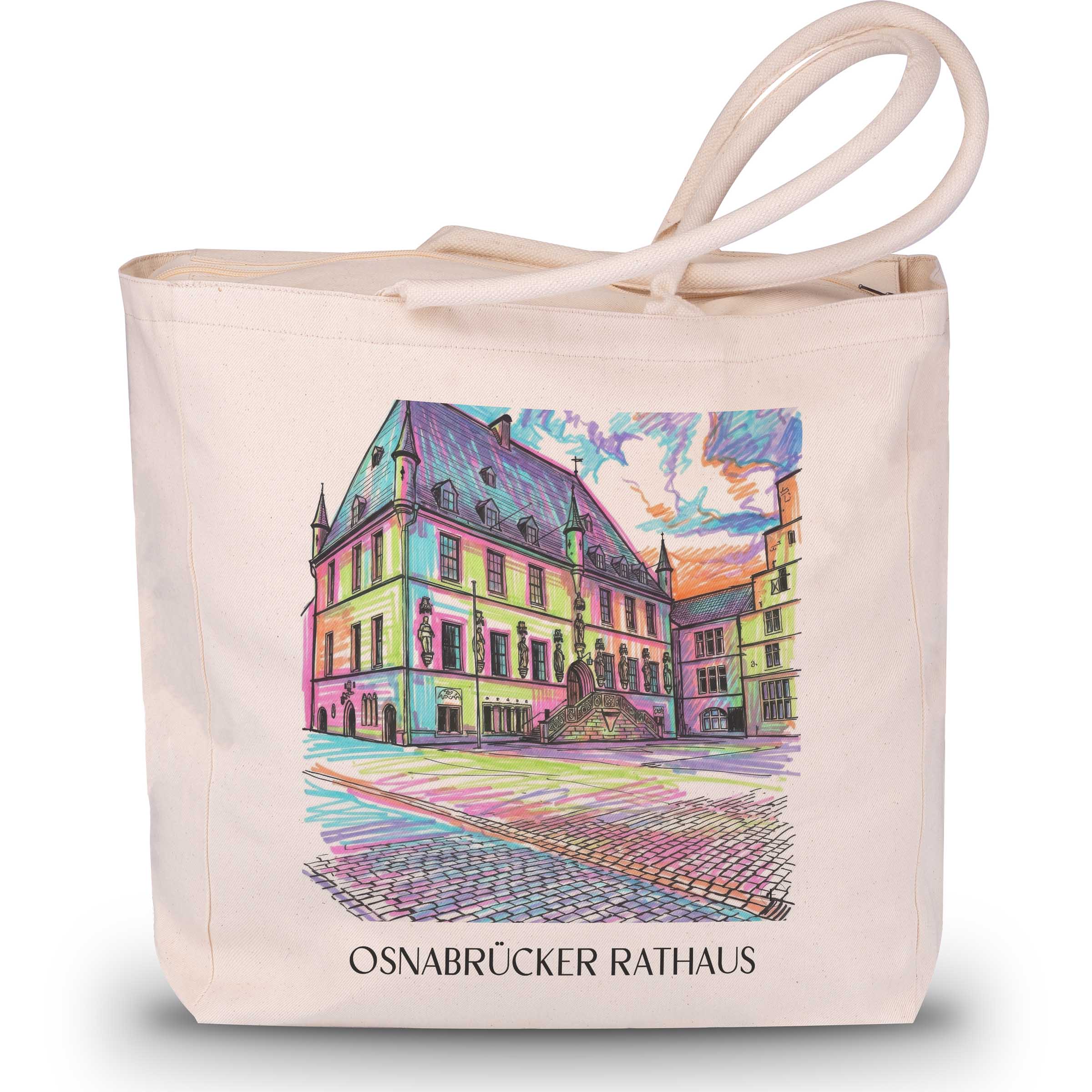 rathaus-osnabrück-deutschland-einkaufstasche-graffiti
