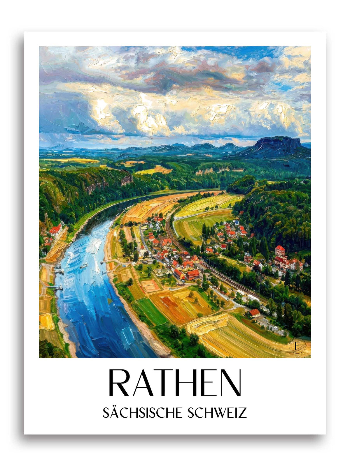 rathen-sächsische-schweiz-deutschland-poster-oil-painting-oelgemaelde