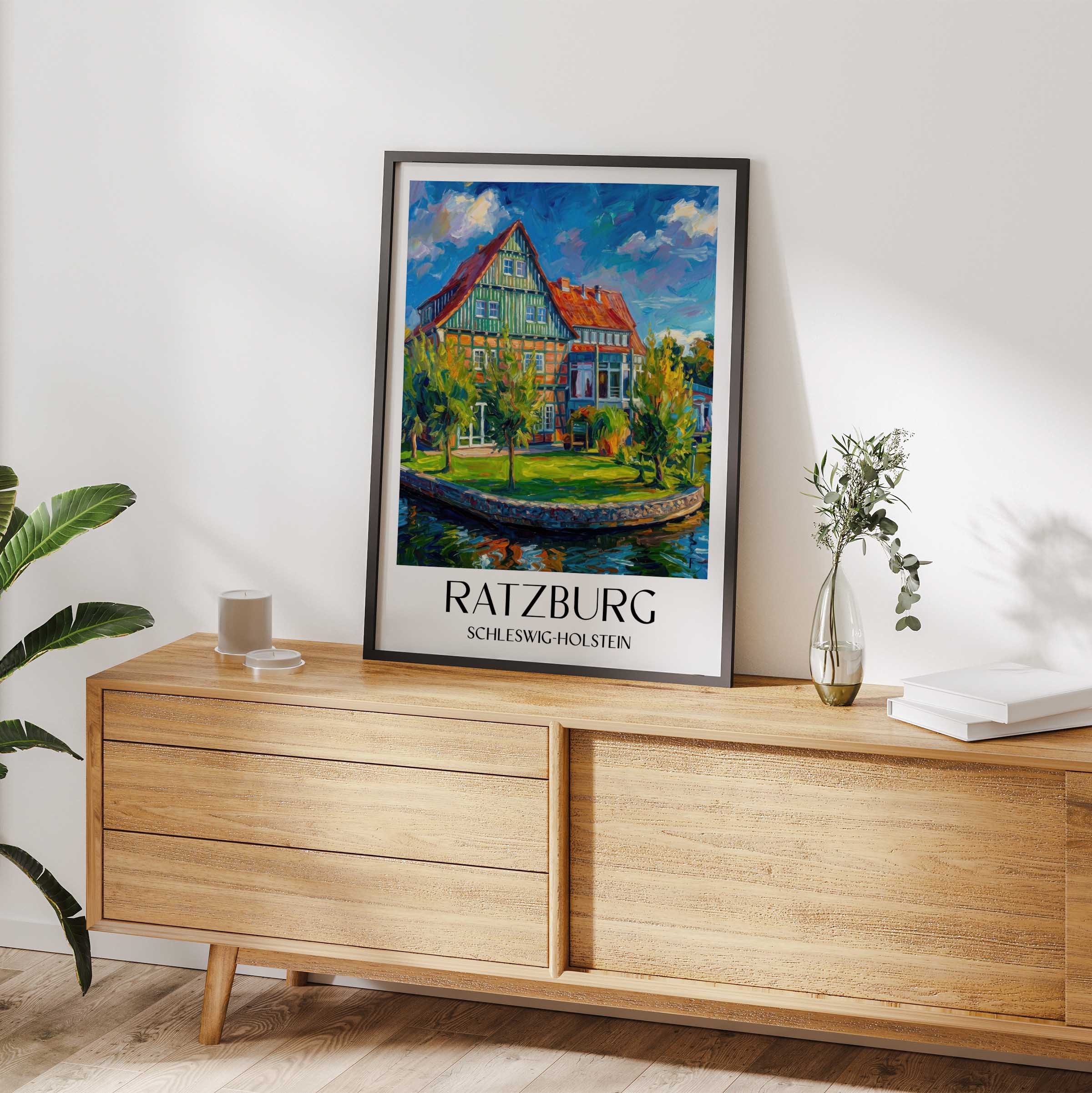 ratzburg-schleswig-holstein-deutschland-poster-oil-painting-oelgemaelde