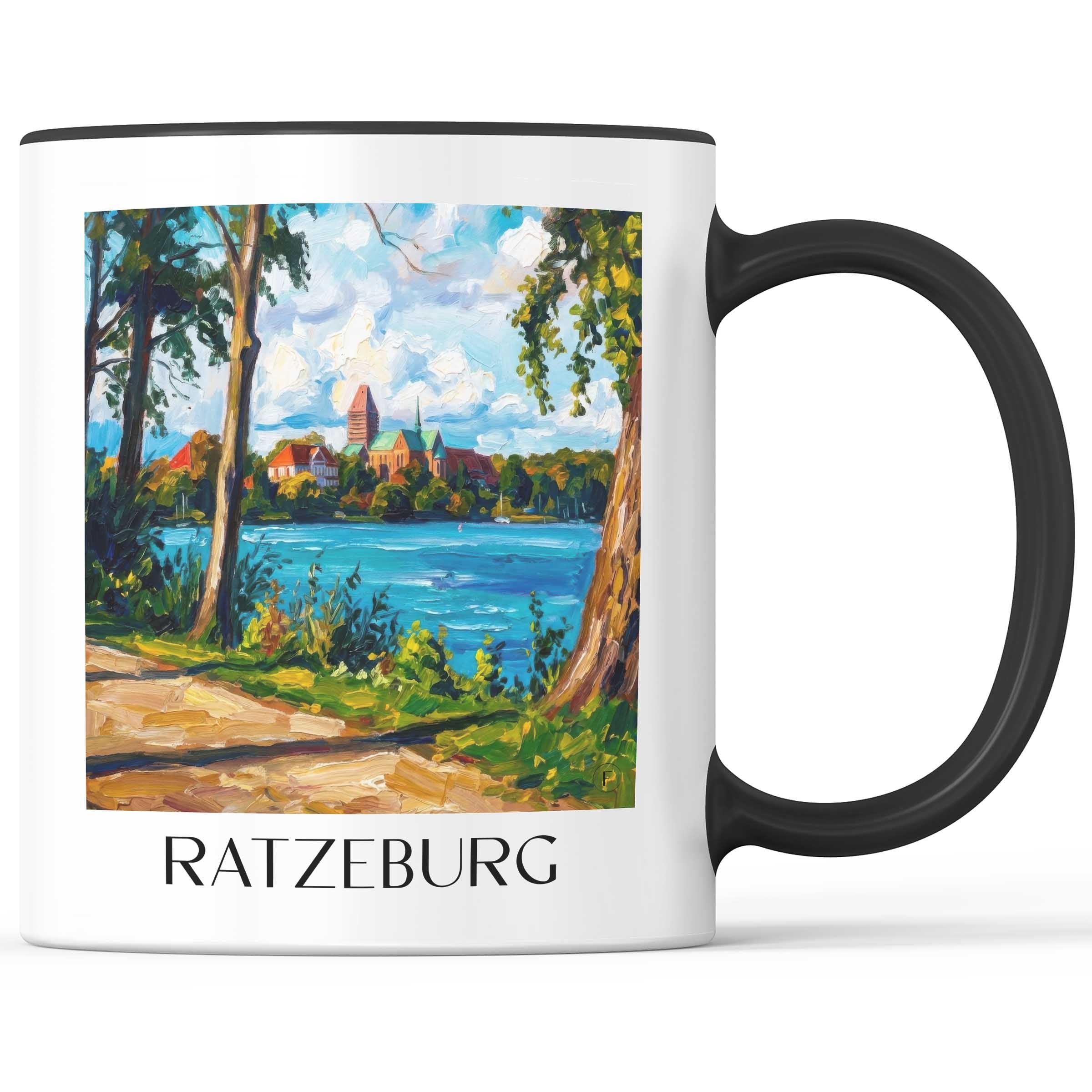 ratzeburg-schleswig-holstein-deutschland-kaffeebecher-oil-painting-oelgemaelde