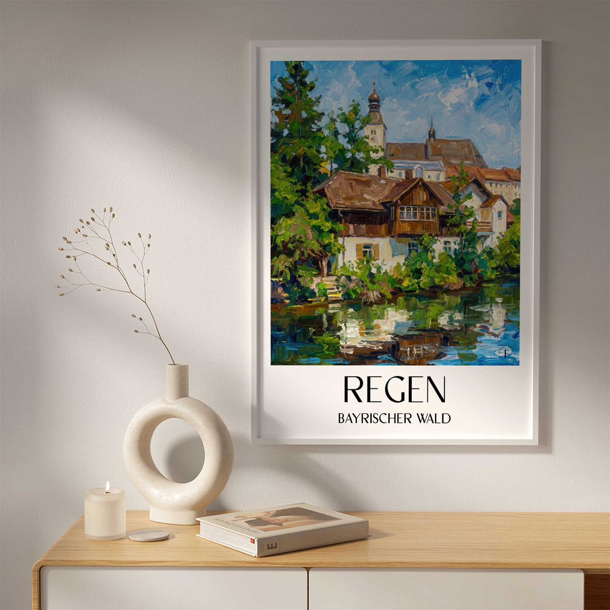 regen-bayrischer-wald-deutschland-poster-oil-painting-oelgemaelde