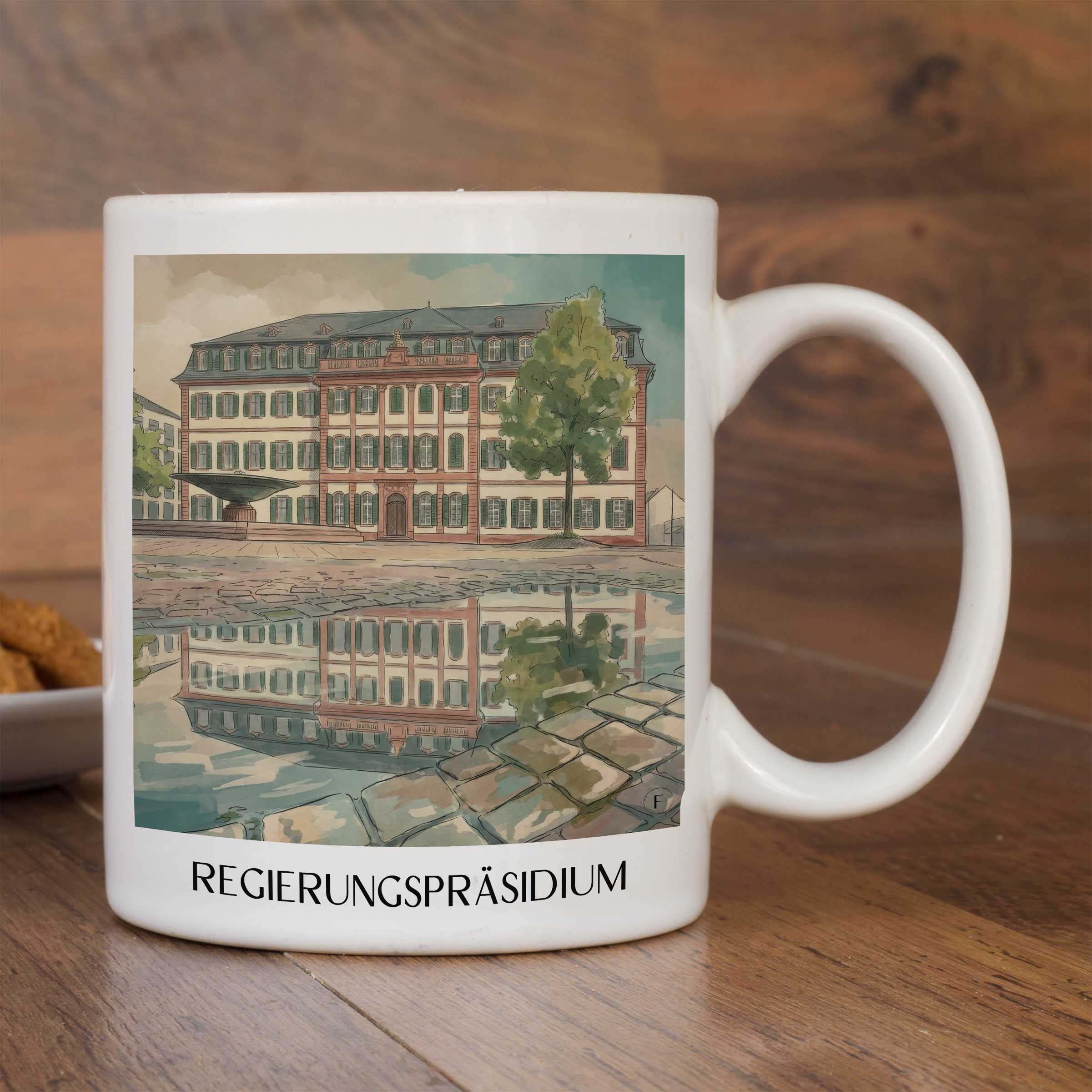 regierungspräsidium-darmstadt-deutschland-kaffeebecher-aquarell