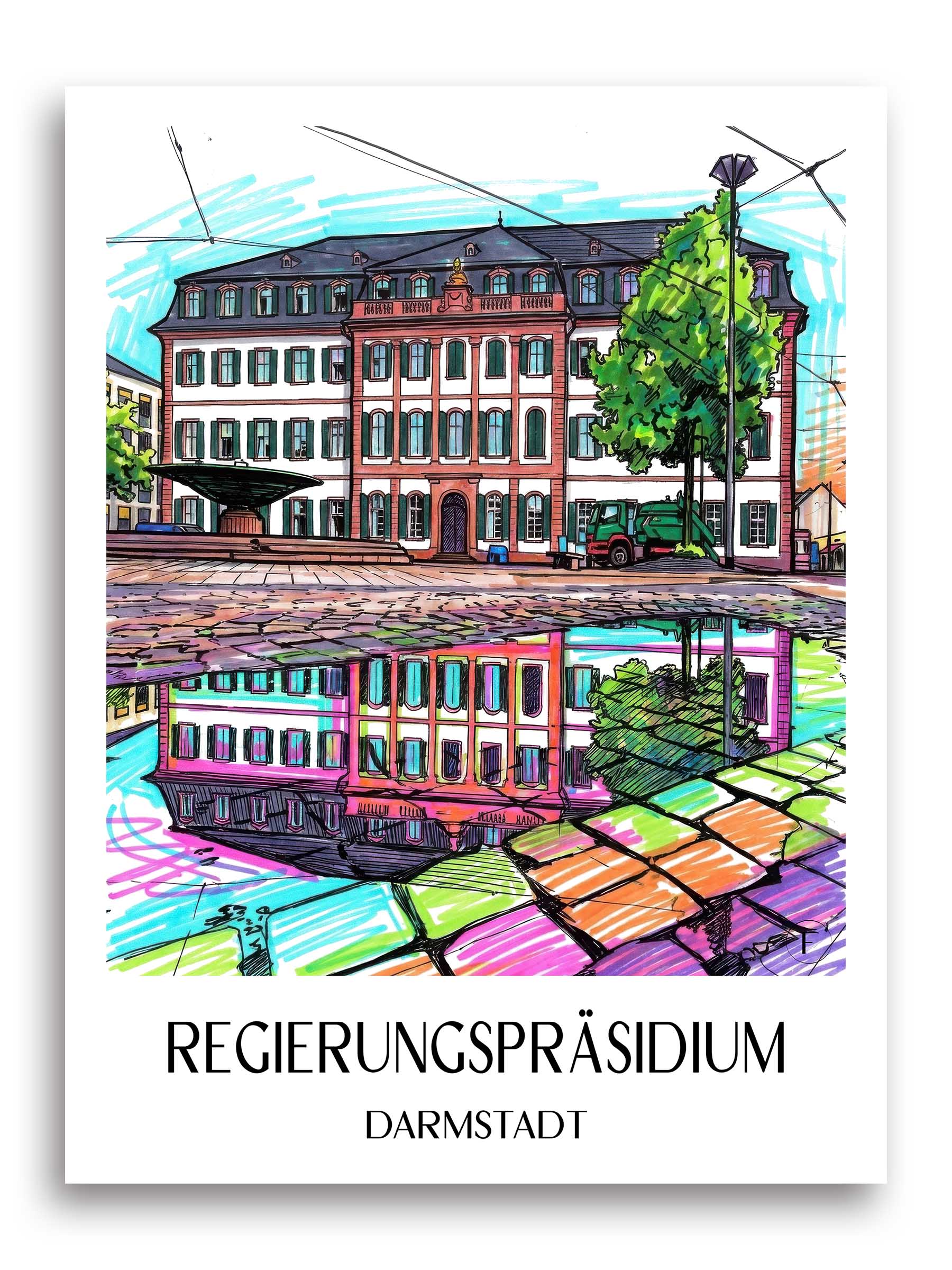 regierungspräsidium-darmstadt-deutschland-poster-graffiti