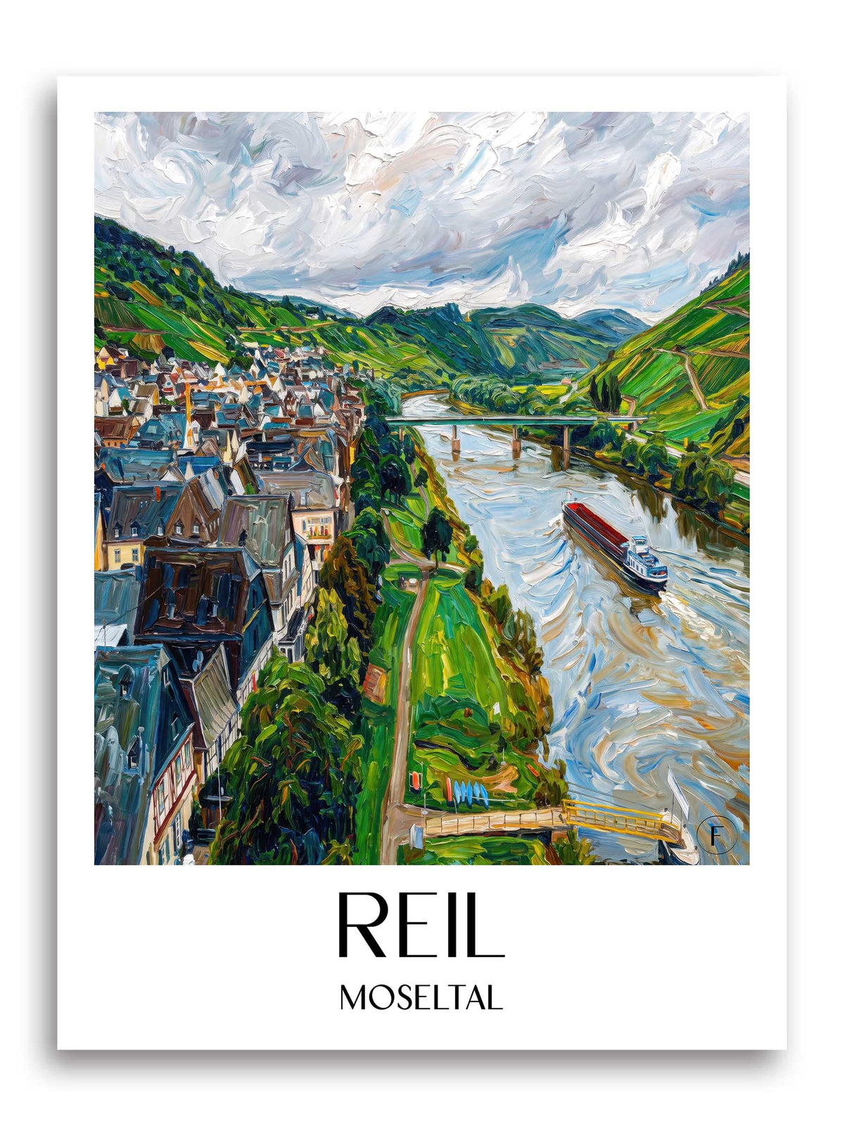 reil-moseltal-deutschland-poster-oil-painting-oelgemaelde