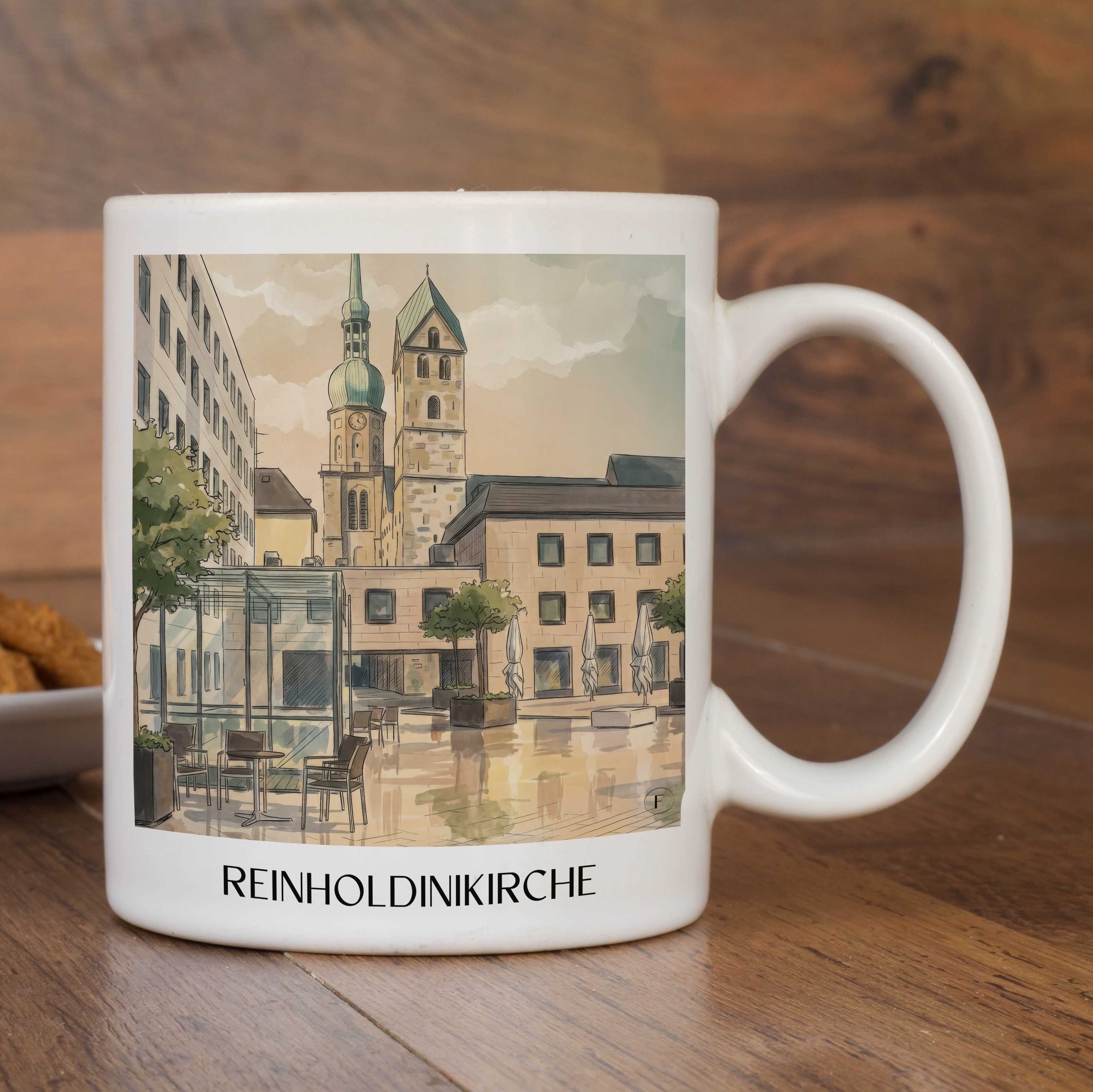 reinholdinikirche-dortmund-deutschland-kaffeebecher-aquarell
