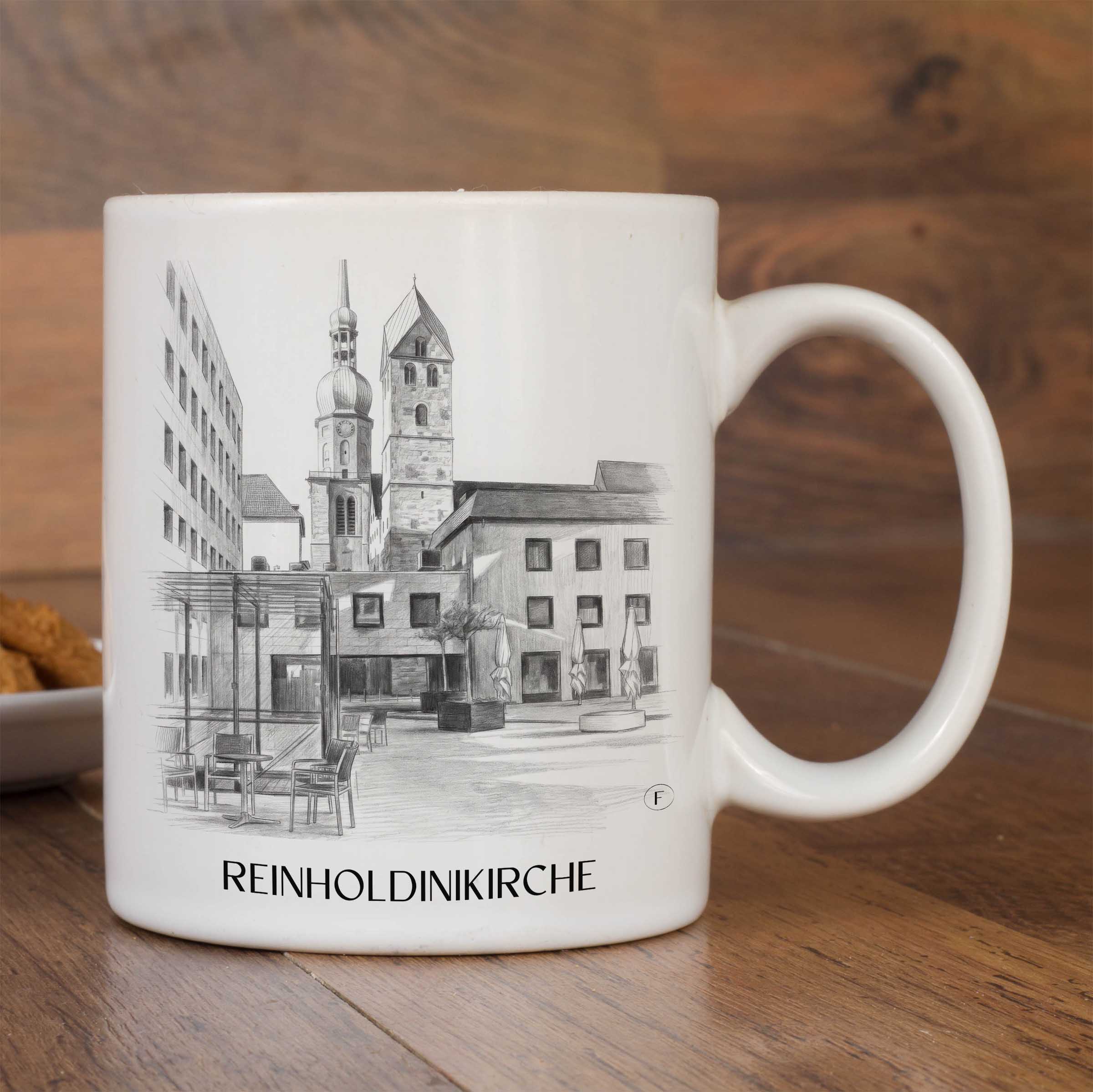 reinholdinikirche-dortmund-deutschland-kaffeebecher-bleistift-zeichnung-drawing